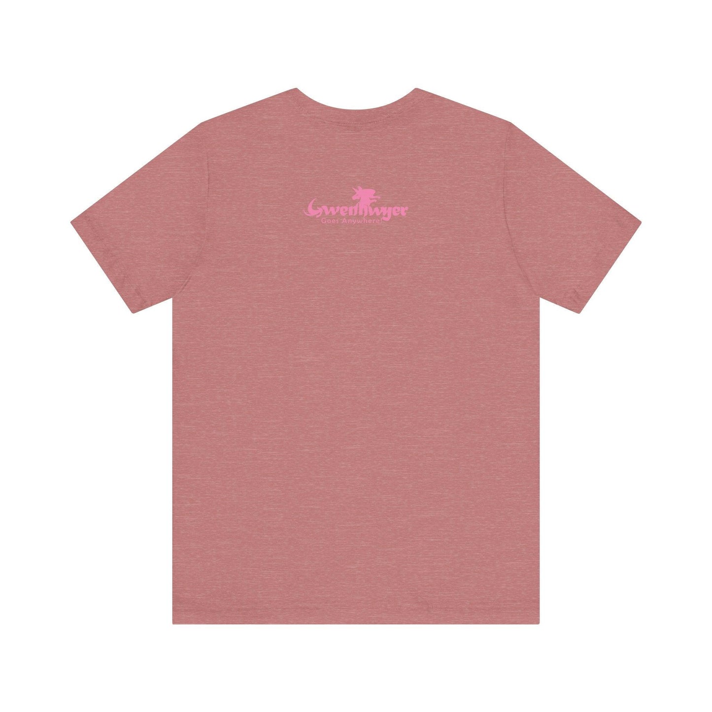 Gwenhwyer Unisex Jersey Short Sleeve Tee - Claires Unicorn Adventures