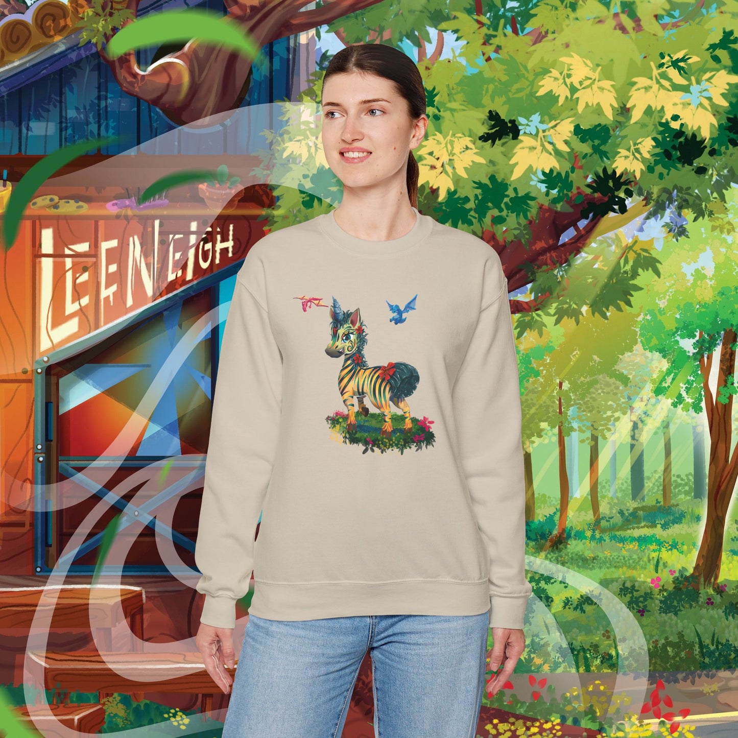 LeeNeigh Unisex Heavy Blend™ Crewneck Sweatshirt