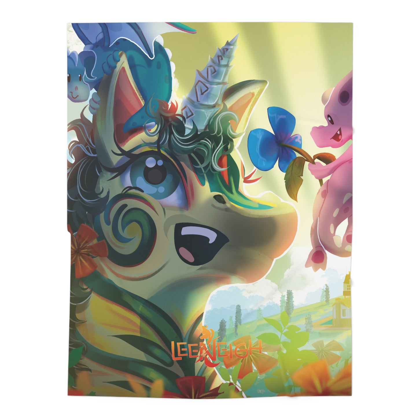 LeeNeigh Baby Blanket