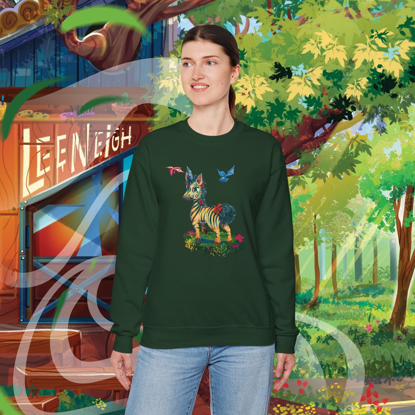 LeeNeigh Unisex Heavy Blend™ Crewneck Sweatshirt