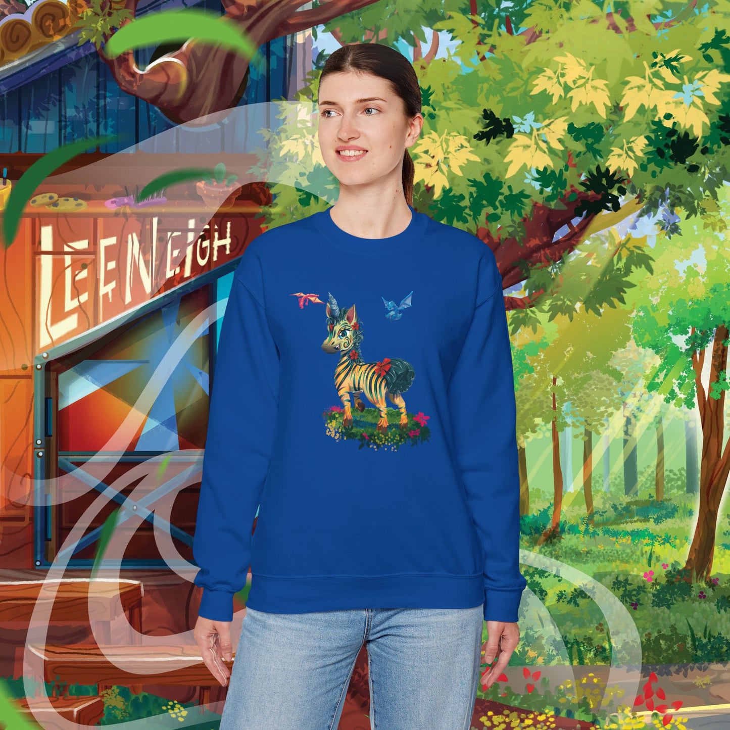 LeeNeigh Unisex Heavy Blend™ Crewneck Sweatshirt
