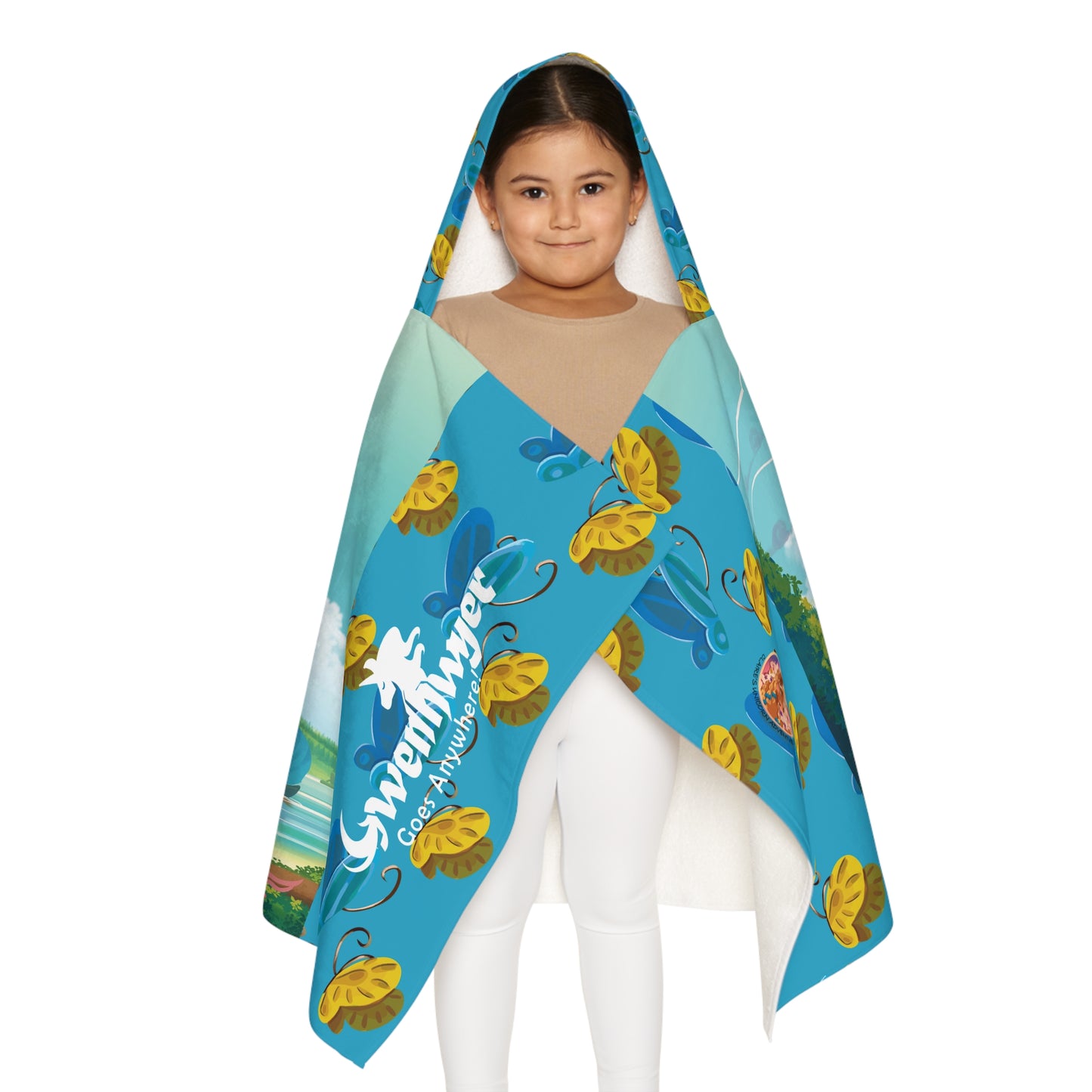 Gwenhwyer - Youth Hooded Towel