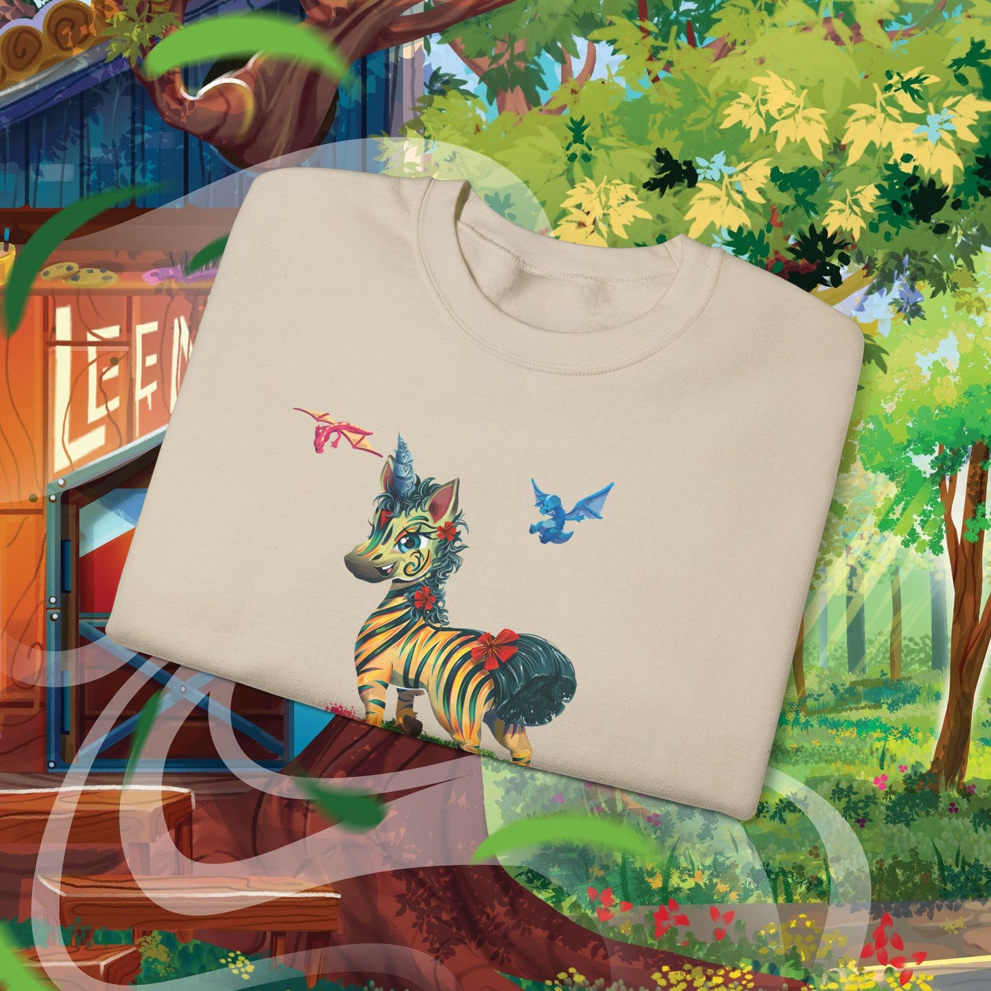 LeeNeigh Unisex Heavy Blend™ Crewneck Sweatshirt