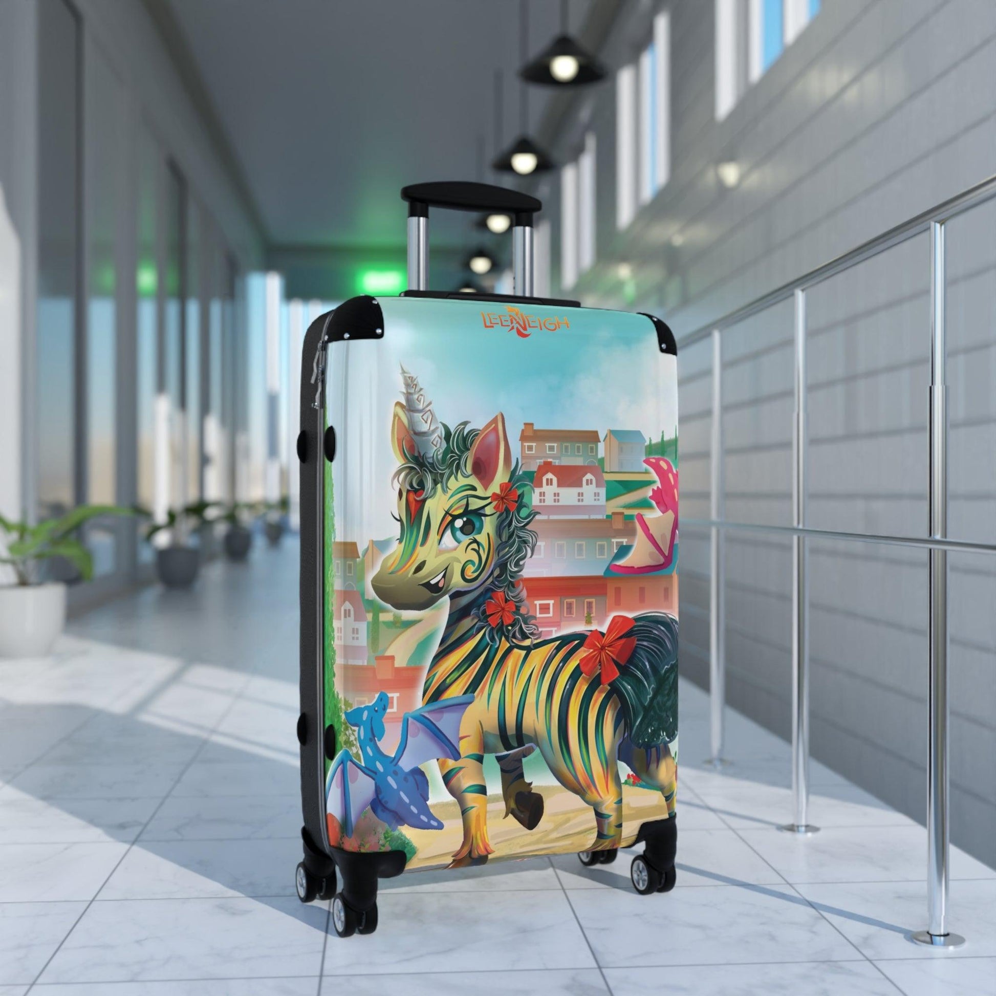 LeeNeigh Suitcase - Claires Unicorn Adventures