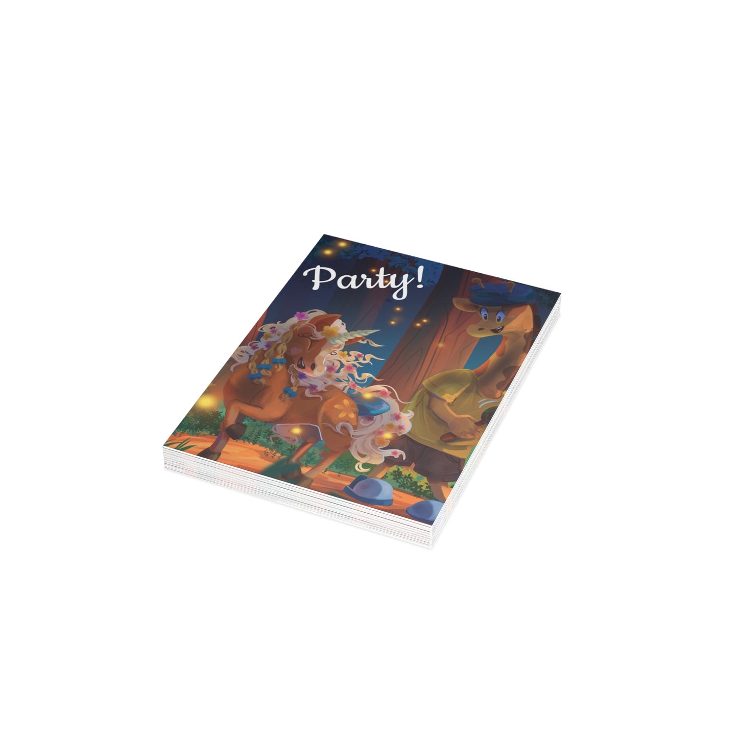 Gwenhwyer Party Invitation Postcard Bundles (envelopes not included)