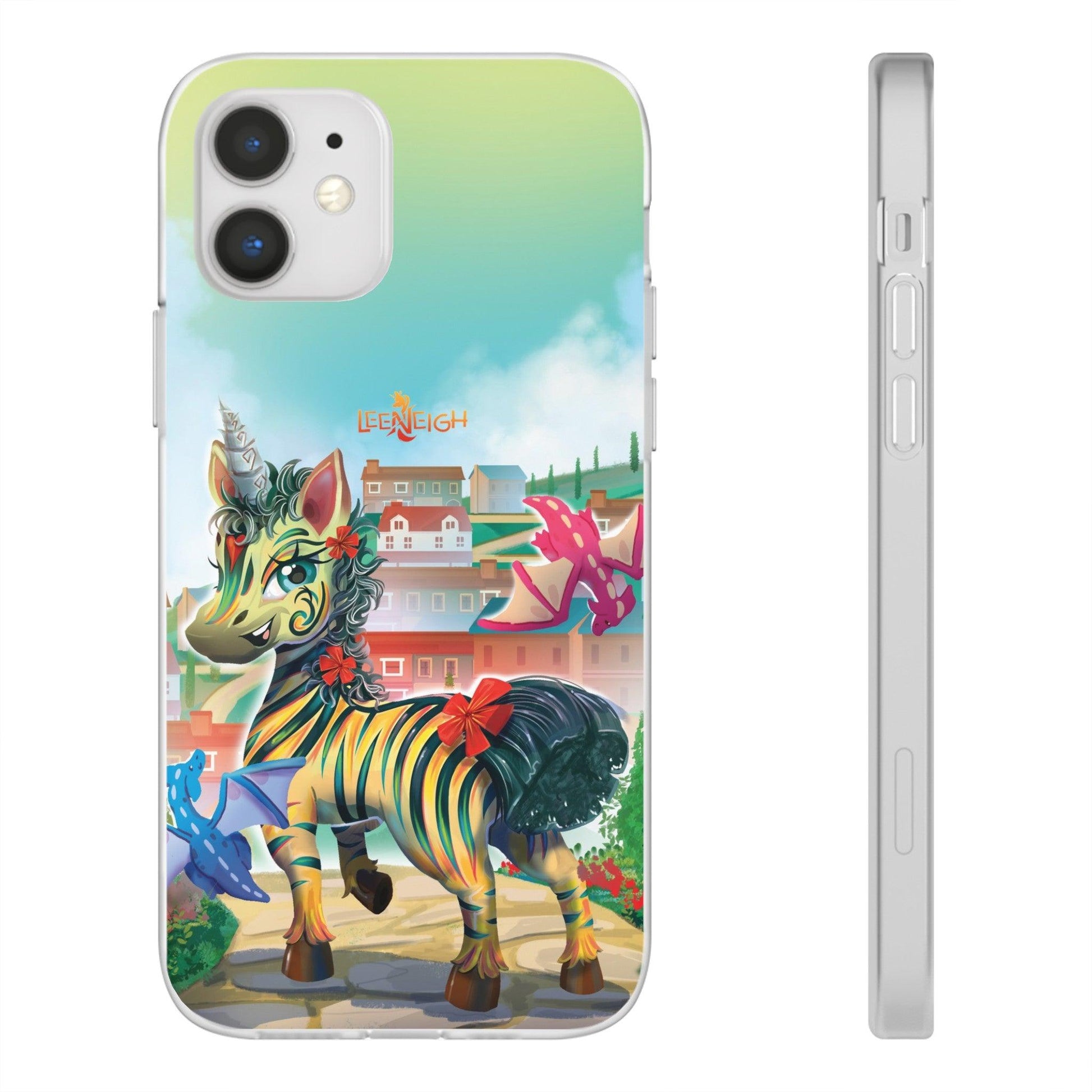 LeeNeigh Flexi Phone Case - Claires Unicorn Adventures