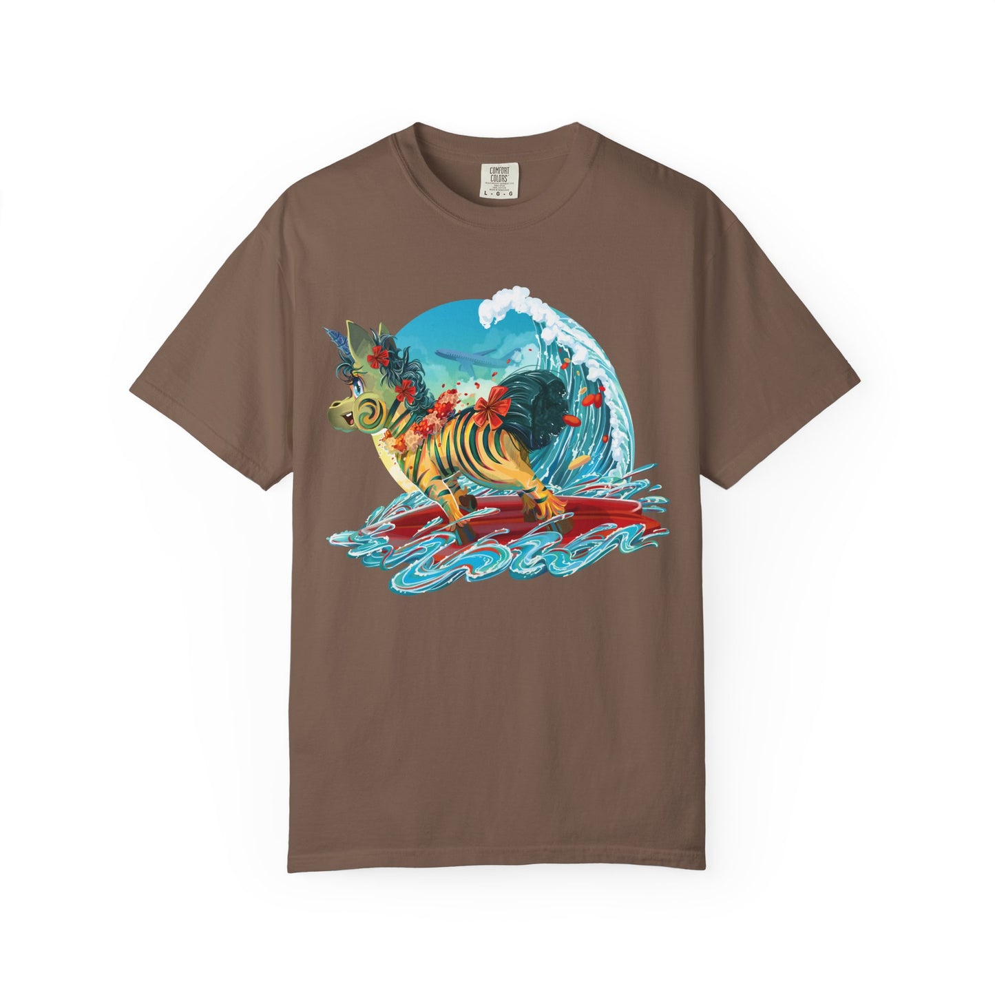 LeeNeigh Goes Surfing Unisex T-shirt
