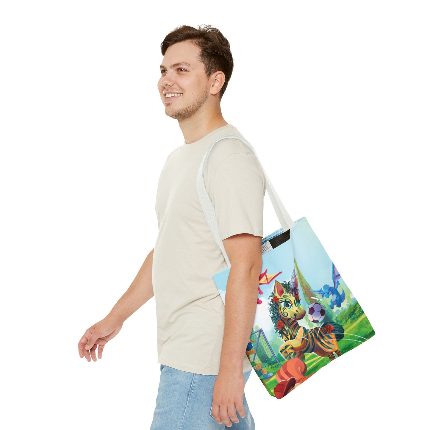 LeeNeigh Soccer Tote Bag