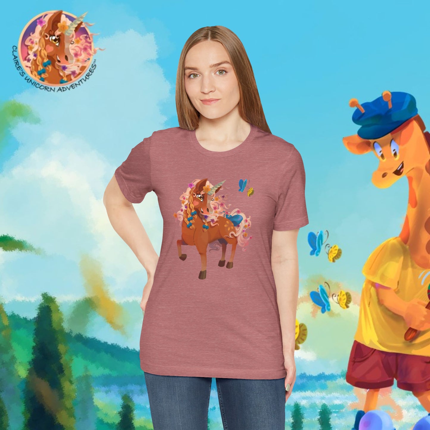 Gwenhwyer Unisex Jersey Short Sleeve Tee