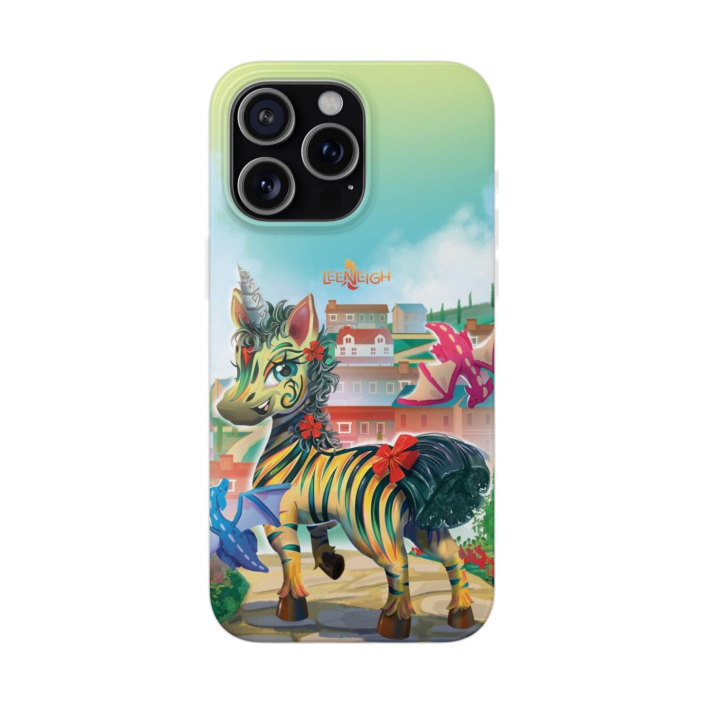 LeeNeigh Flexi Phone Case - Claires Unicorn Adventures