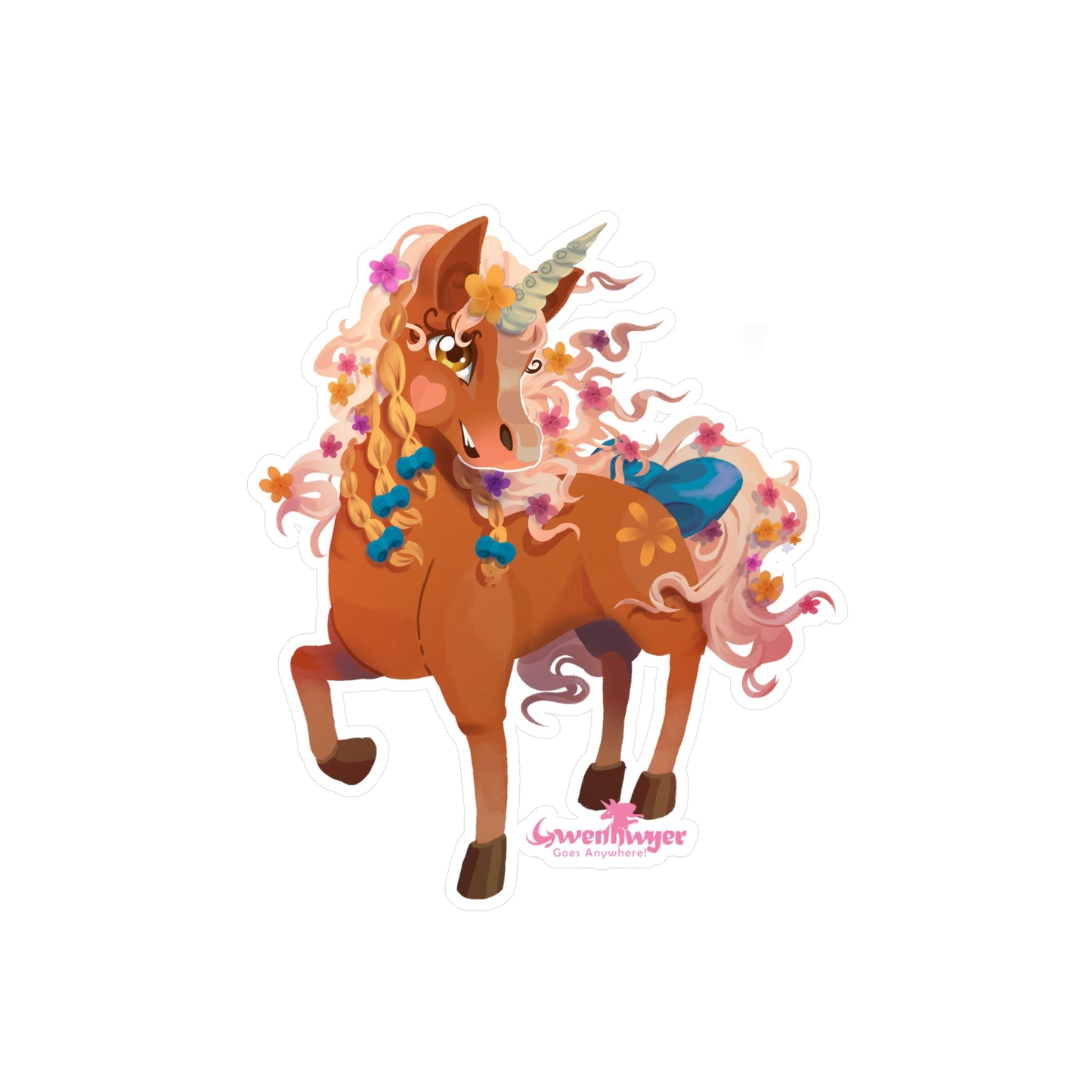 Gwenhwyer Kiss-Cut Vinyl Decal