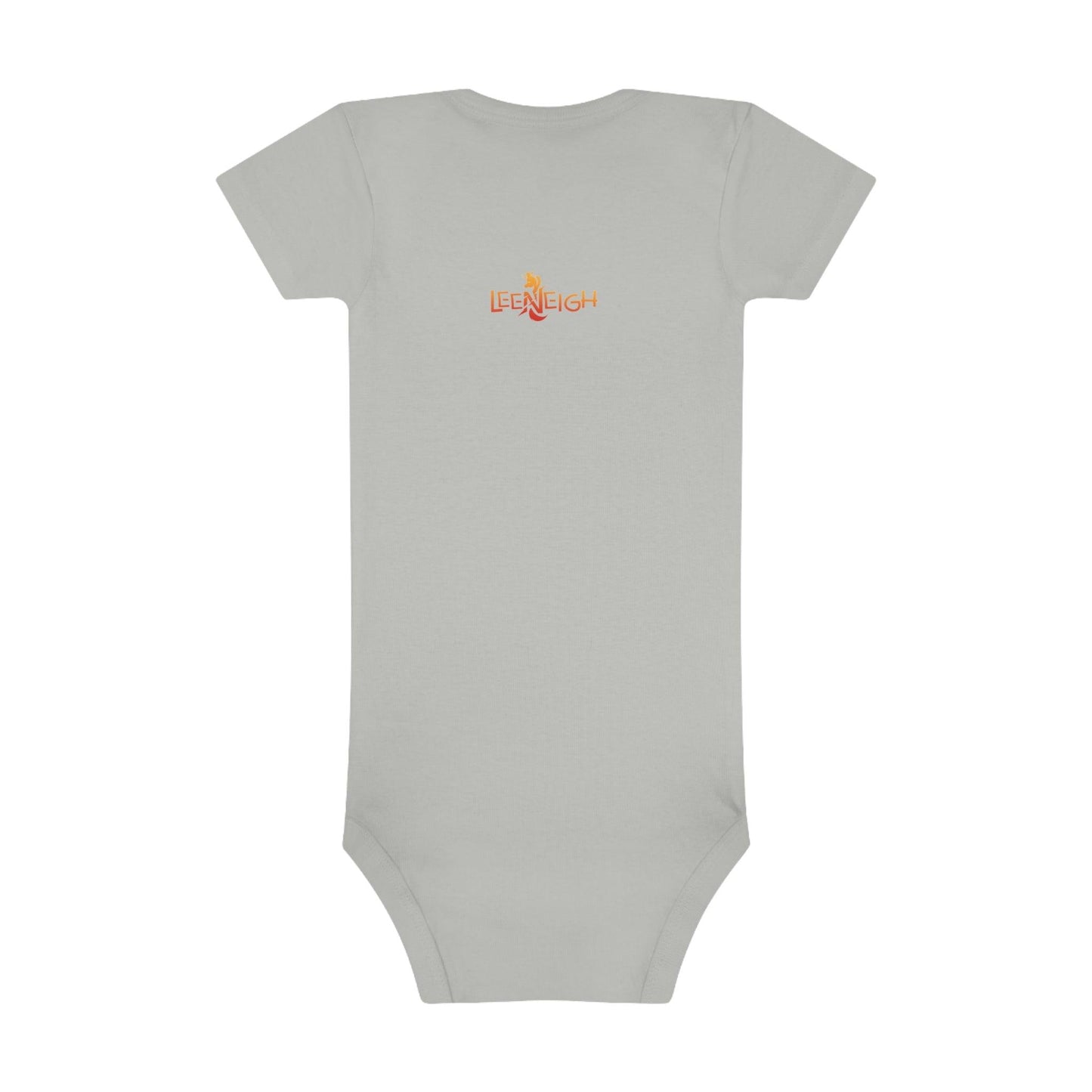 LeeNeigh Baby Short Sleeve Onesie® - Claires Unicorn Adventures