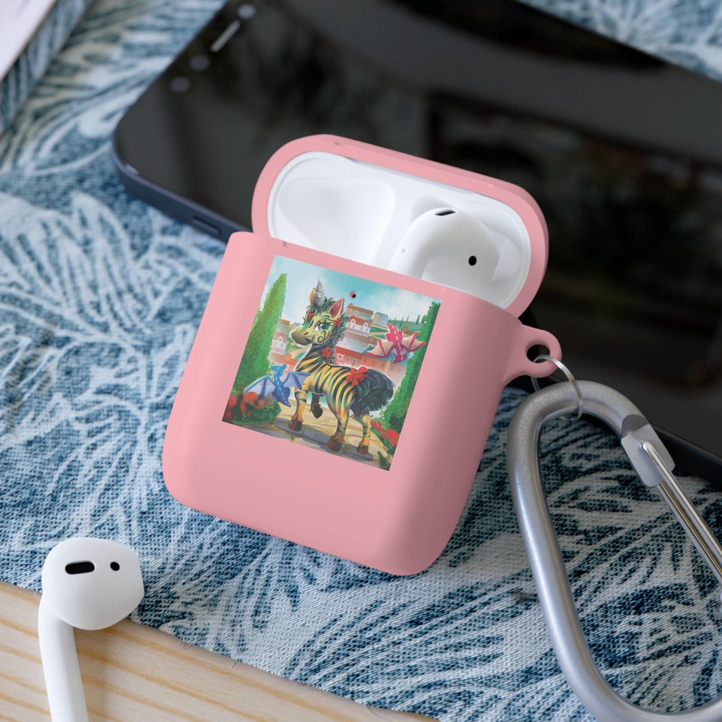 LeeNeigh AirPods and AirPods Pro Case Cover - Claires Unicorn Adventures