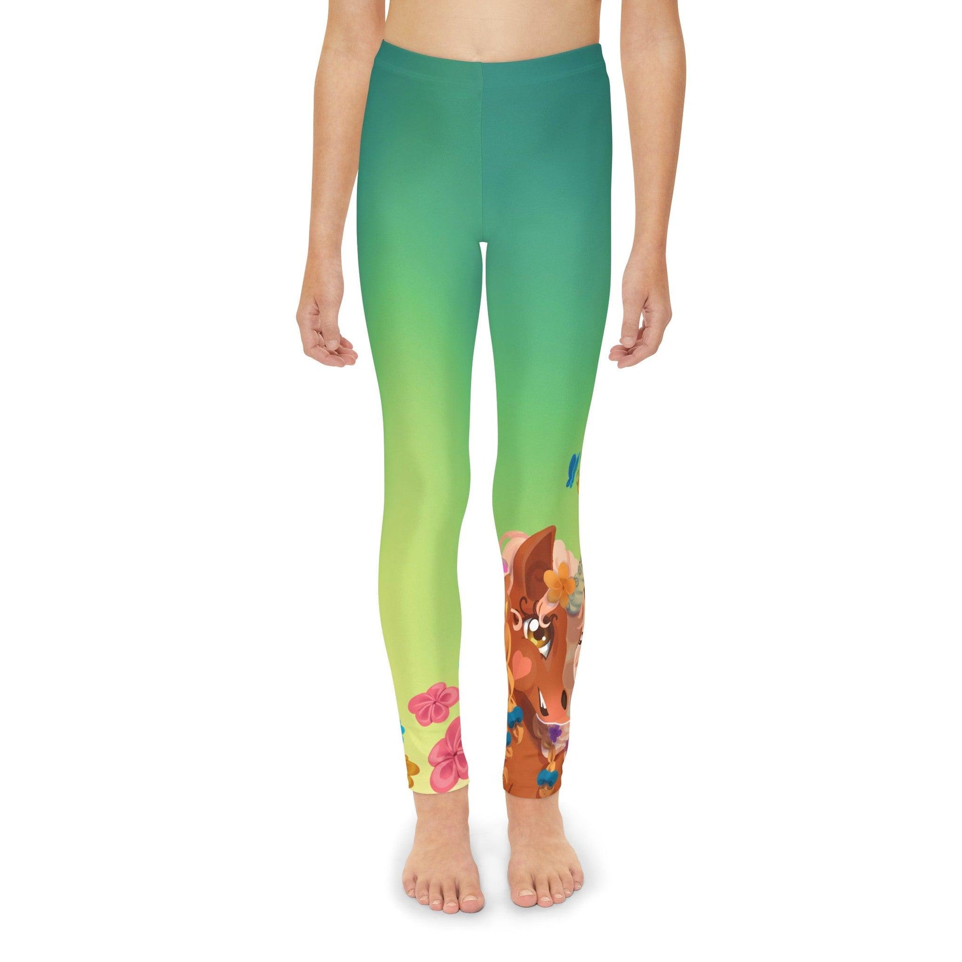 Gwenhwyer Youth Full-Length Leggings - Claires Unicorn Adventures