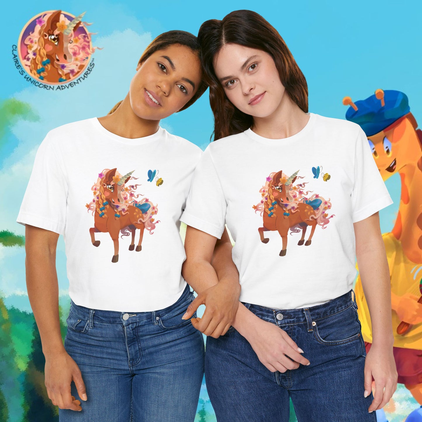 Gwenhwyer Unisex Jersey Short Sleeve Tee