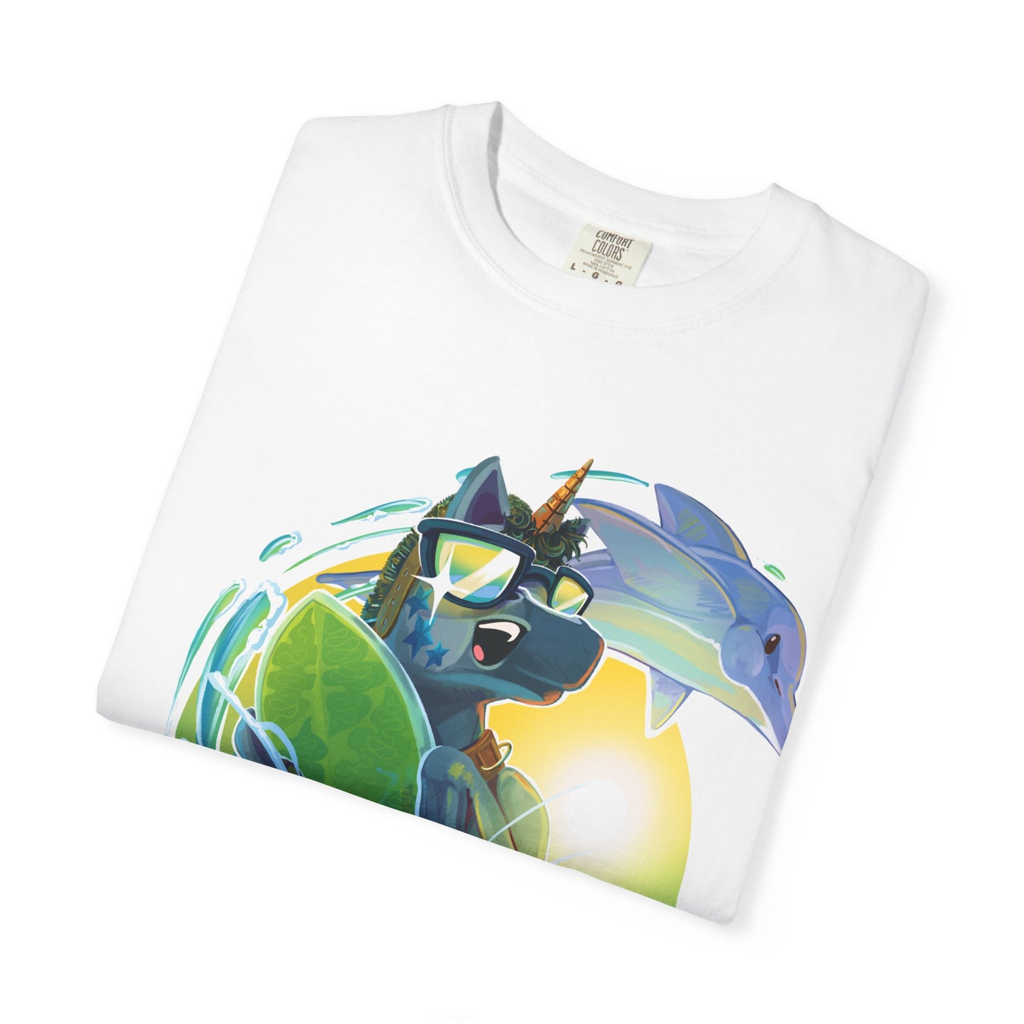 Arty Goes Surfing Unisex T-Shirt