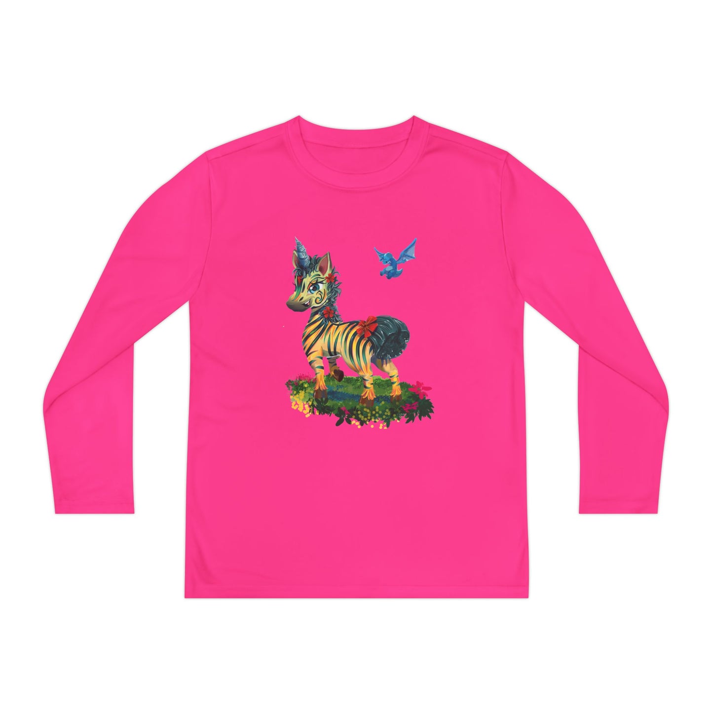 Long Sleeve Youth Tee - LeeNeigh Unicorn