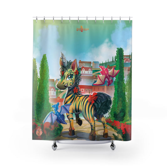 LeeNeigh Classic Shower Curtain