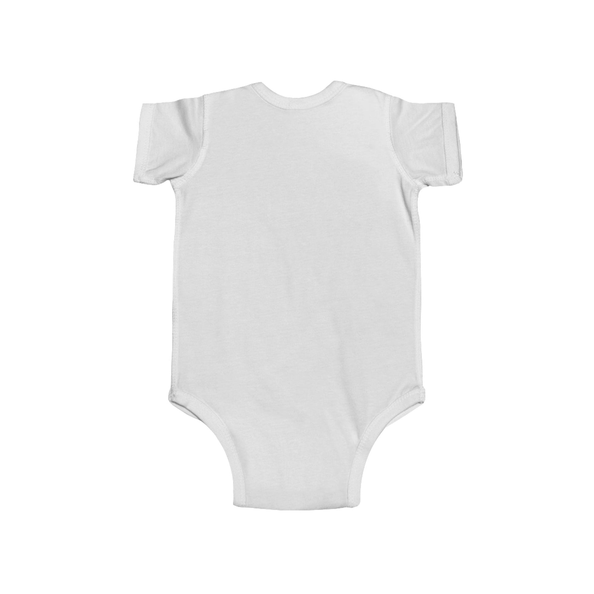 Gwenhwyer Goes Anywhere - Infant Fine Jersey Bodysuit - Claires Unicorn Adventures