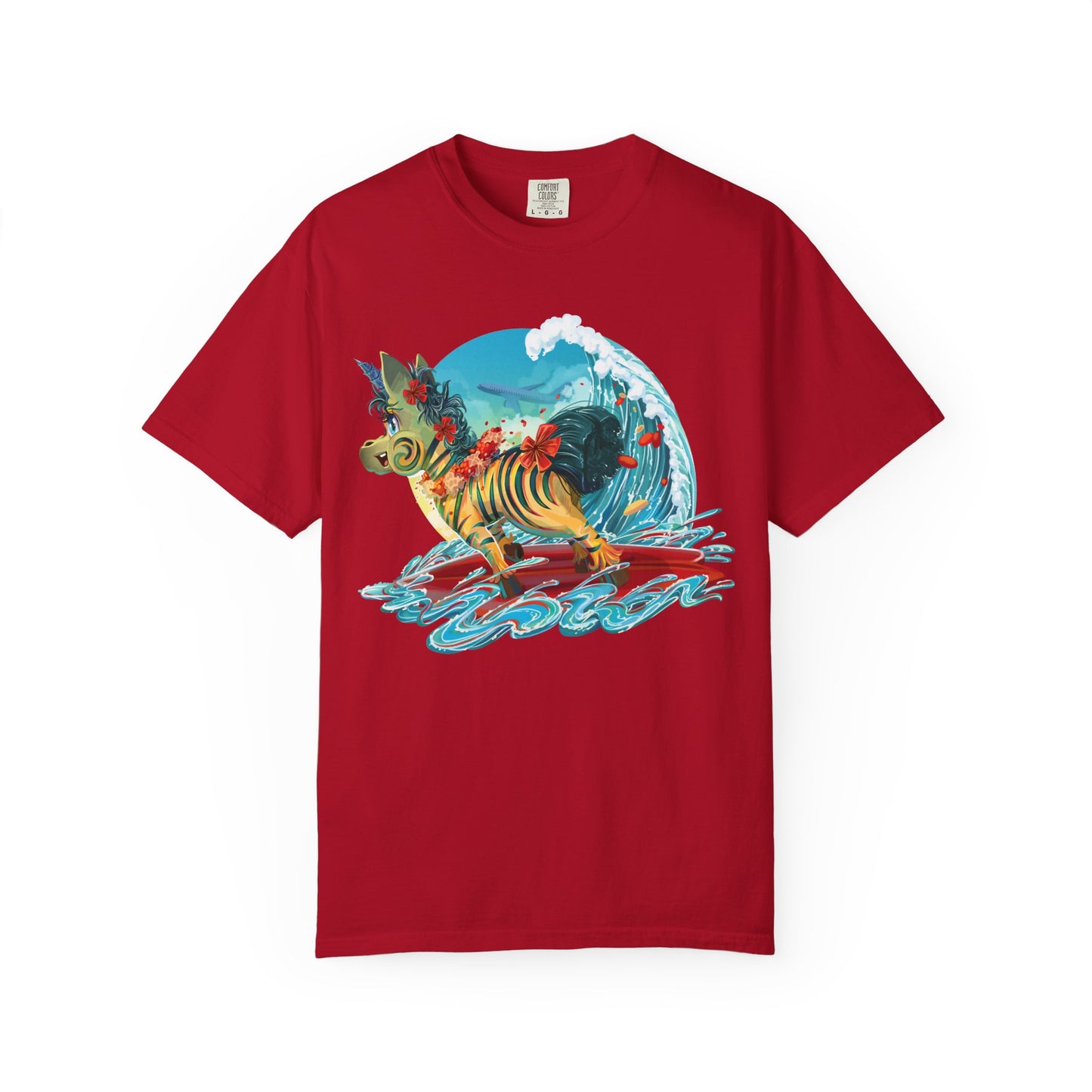 LeeNeigh Goes Surfing Unisex T-shirt
