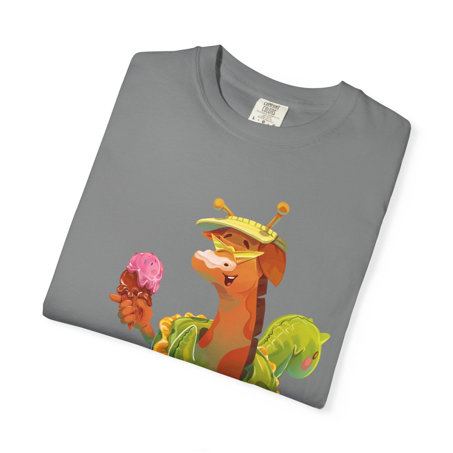 Clippity Clop Giraffe in a Pool Unisex T-shirt