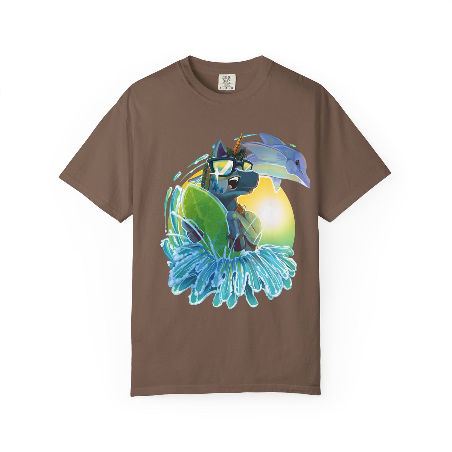 Arty Goes Surfing Unisex T-Shirt