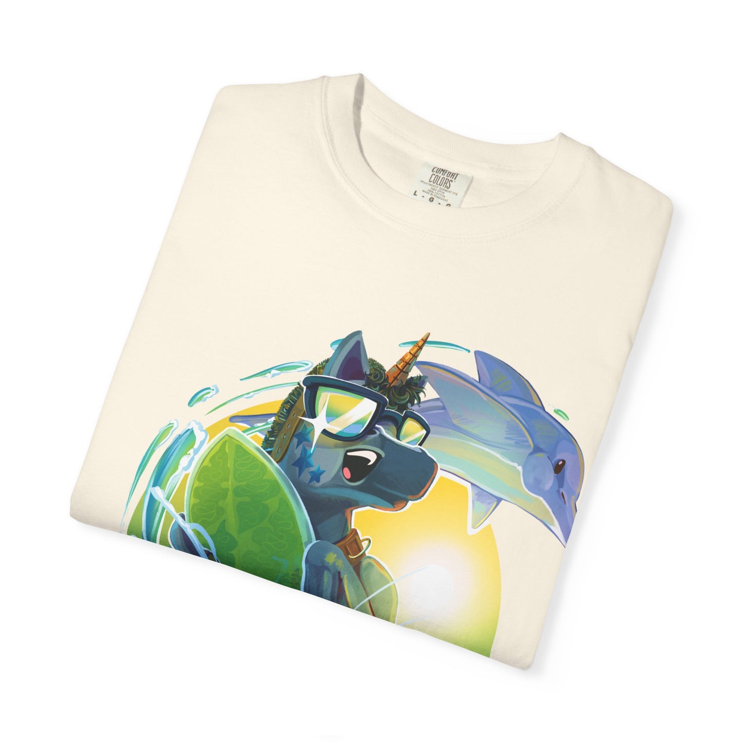 Arty Goes Surfing Unisex T-Shirt