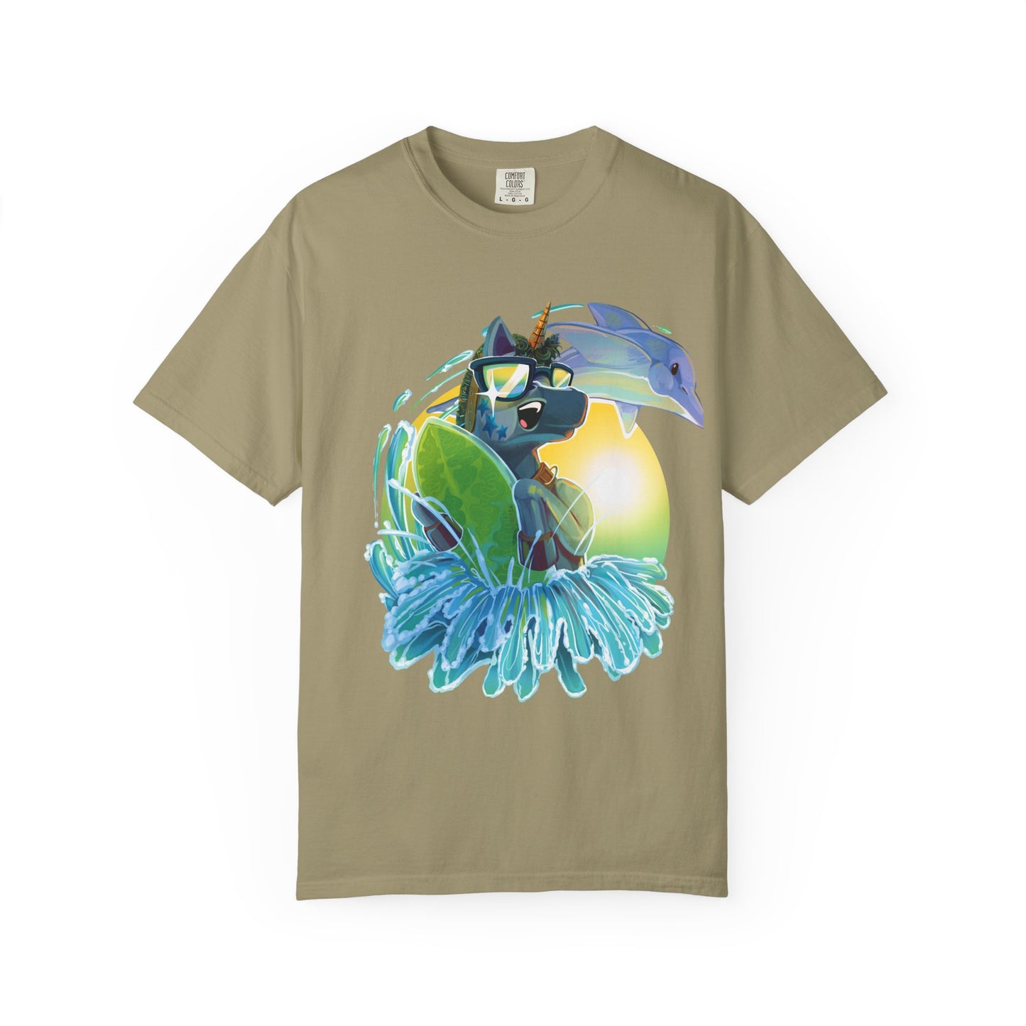 Arty Goes Surfing Unisex T-Shirt
