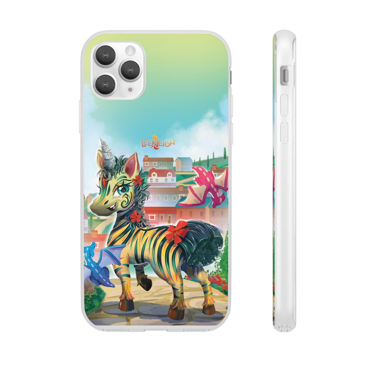 LeeNeigh Flexi Phone Case - Claires Unicorn Adventures