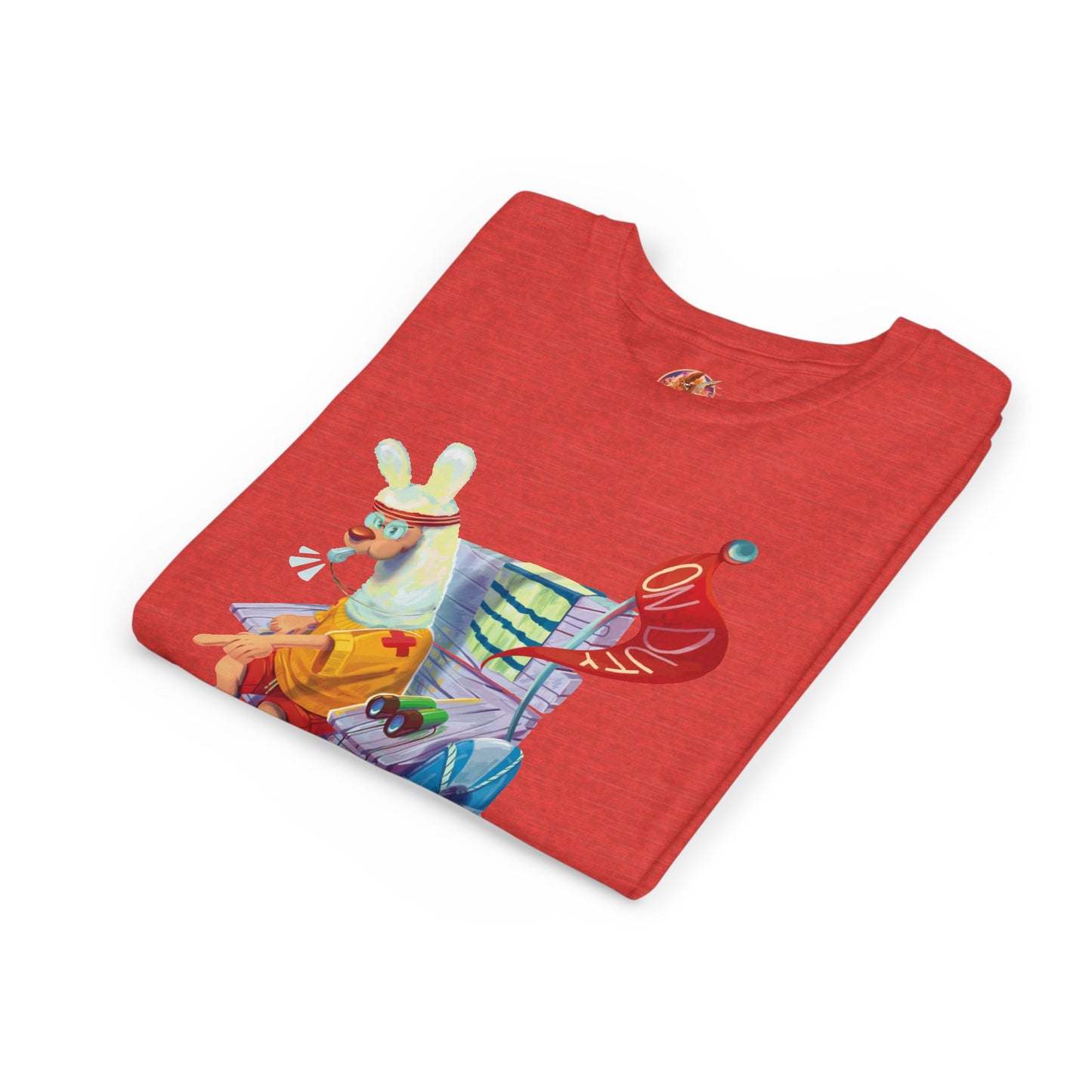 Larry the Llama Plays Lifeguard Kids T-Shirt