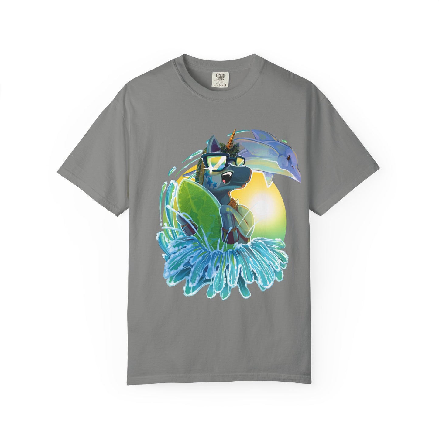 Arty Goes Surfing Unisex T-Shirt