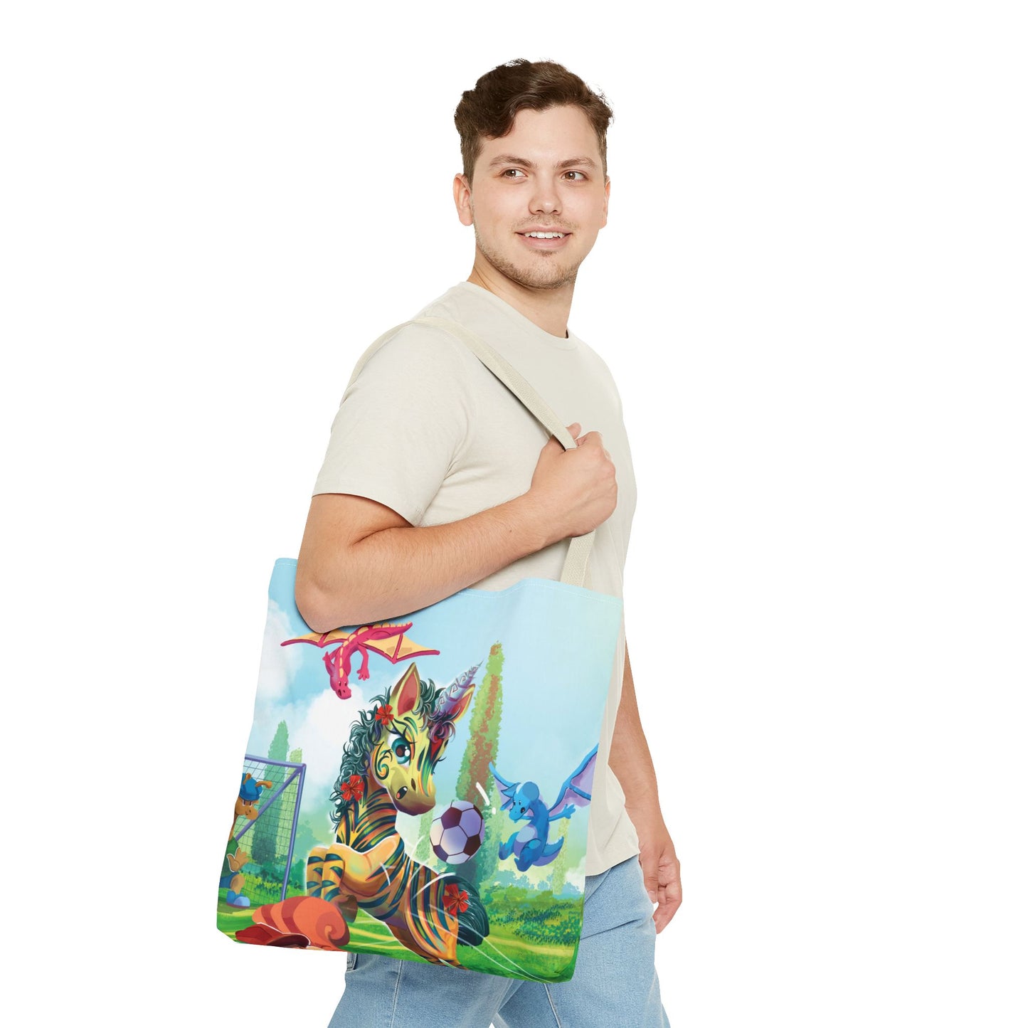 LeeNeigh Soccer Tote Bag