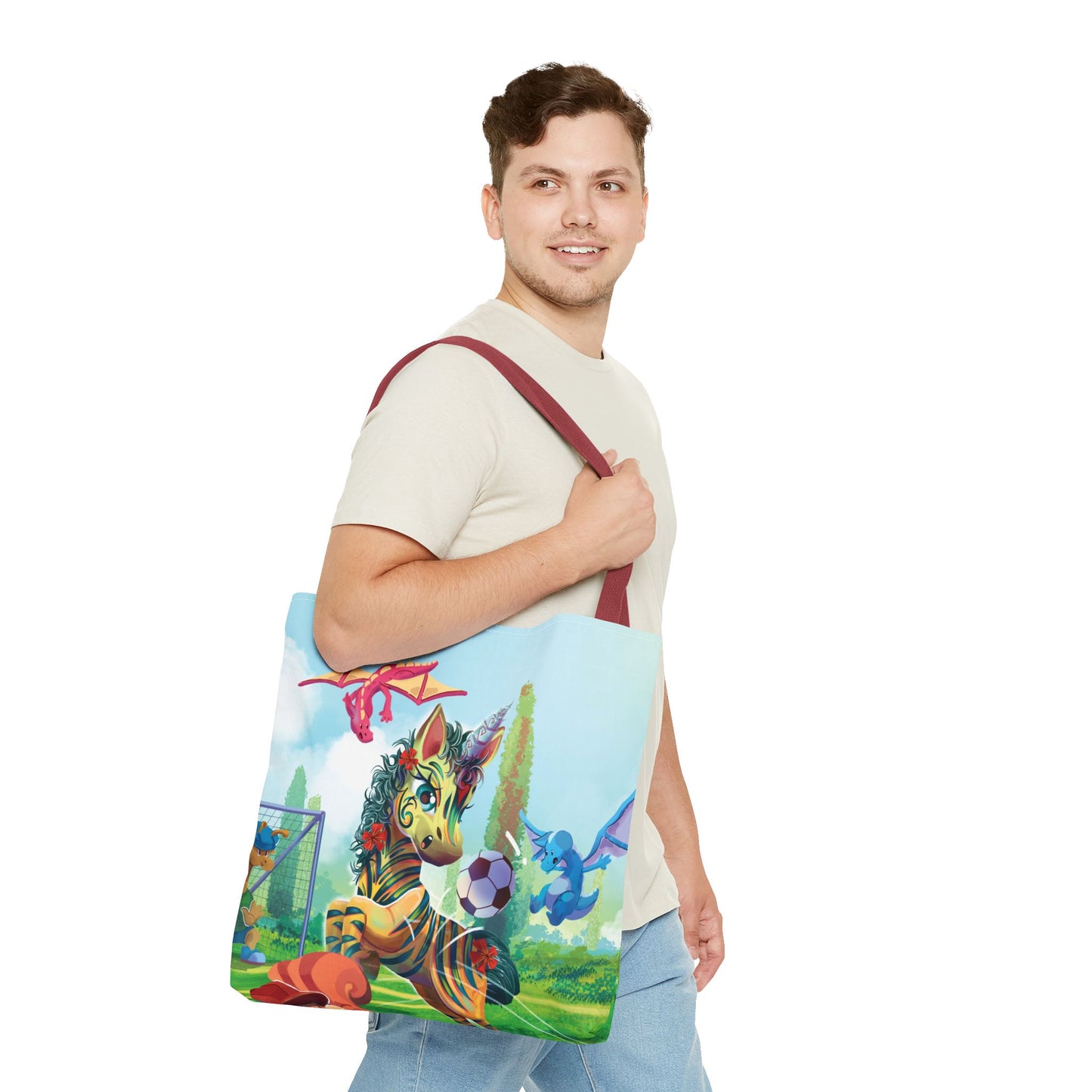 LeeNeigh Soccer Tote Bag