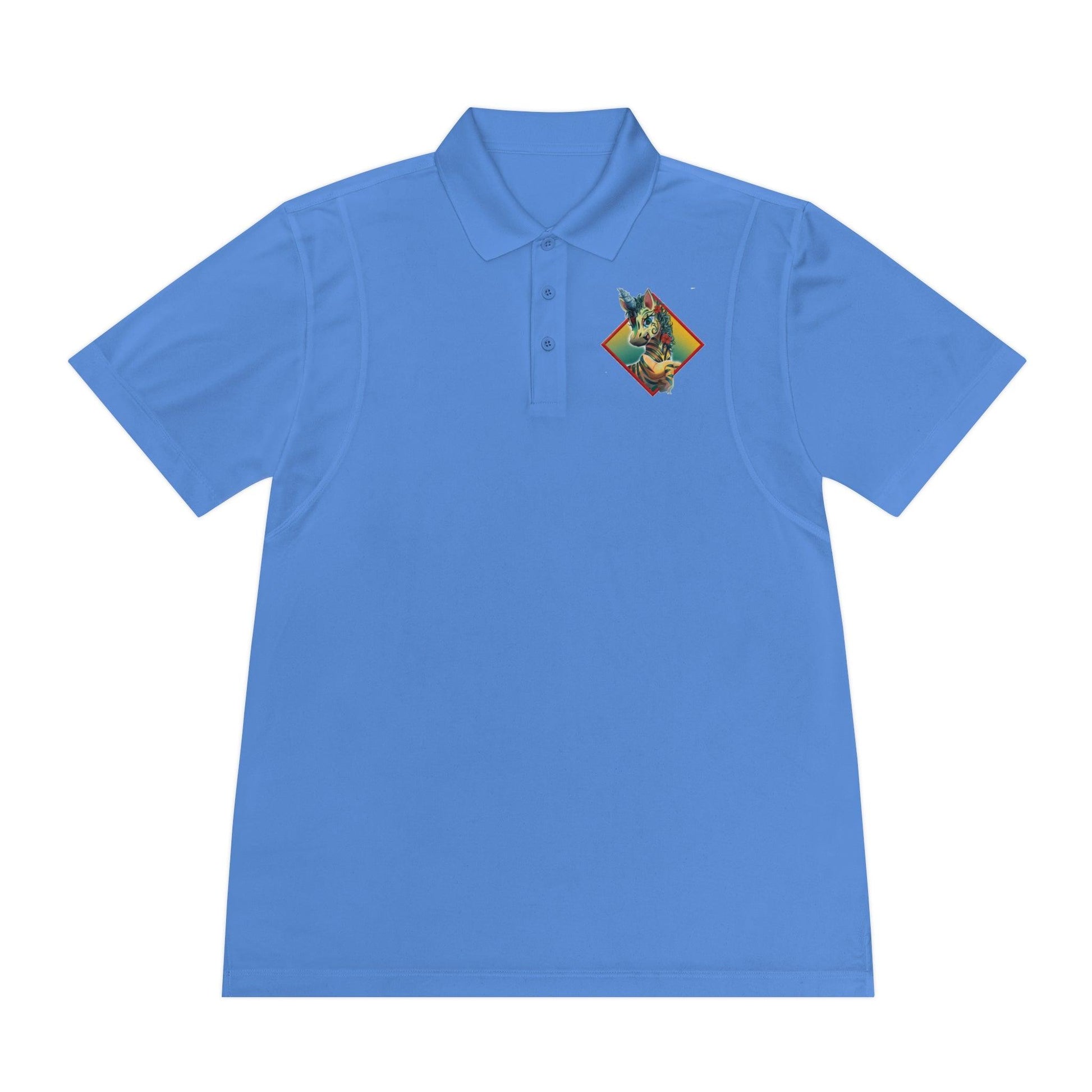 LeeNeigh Sport Polo Shirt (Men's Sizing) - Claires Unicorn Adventures