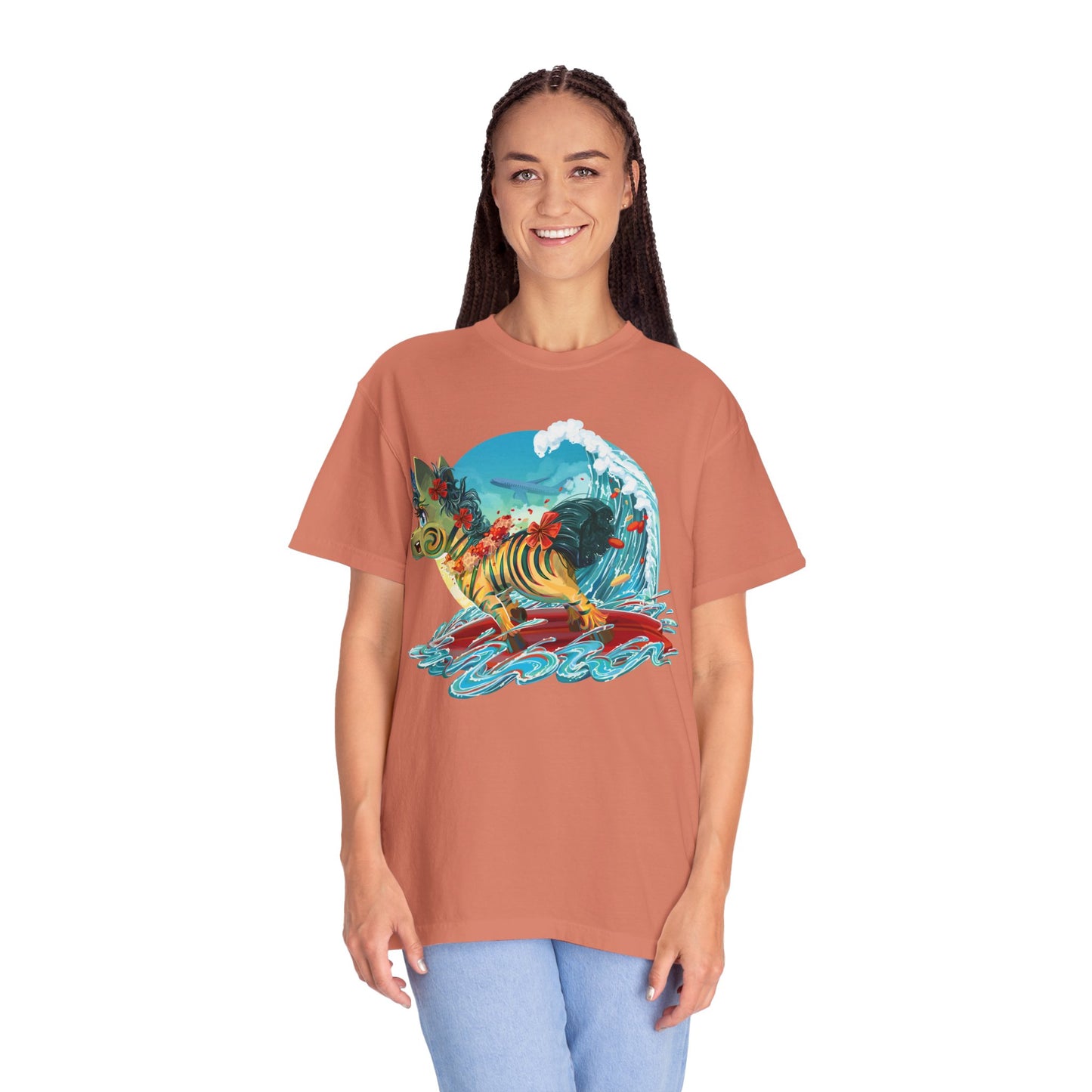 LeeNeigh Goes Surfing Unisex T-shirt