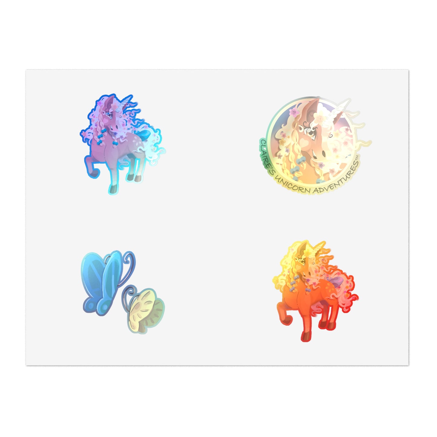 Gwenhwyer Sticker Sheet Bundle, 10pcs