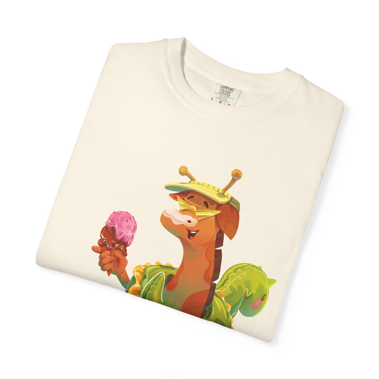 Clippity Clop Giraffe in a Pool Unisex T-shirt