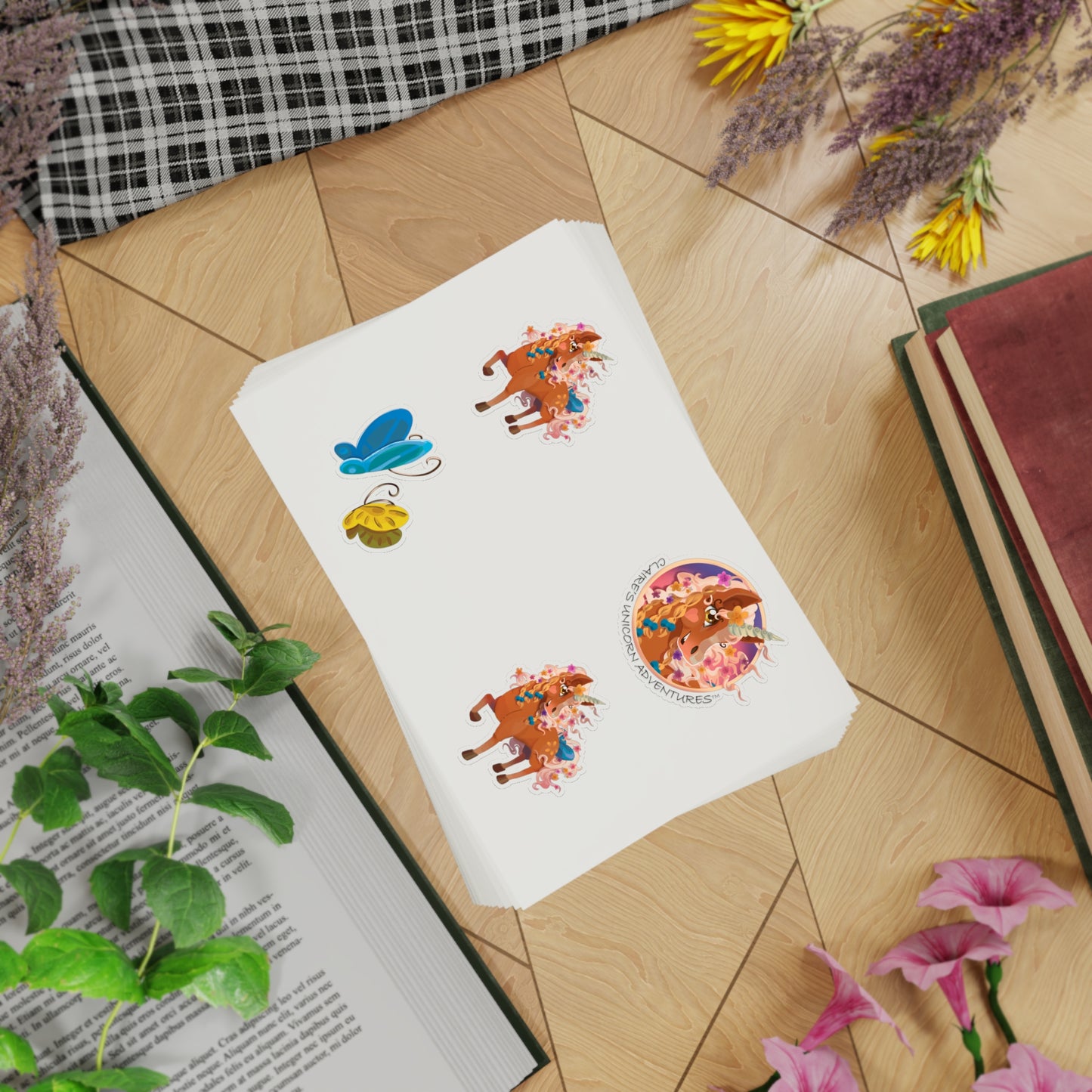 Gwenhwyer Sticker Sheet Bundle, 10pcs