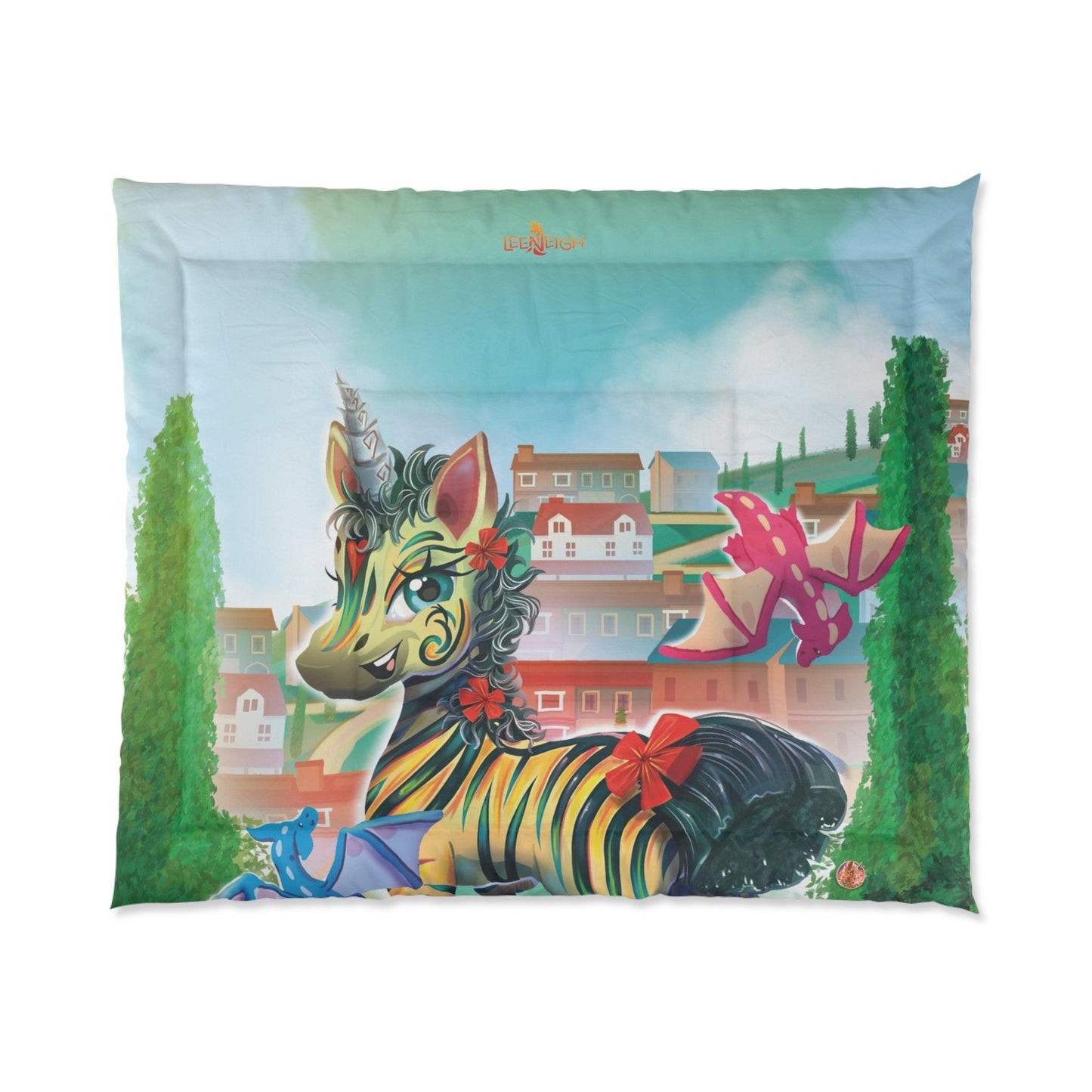 LeeNeigh Classic Comforter - Claires Unicorn Adventures