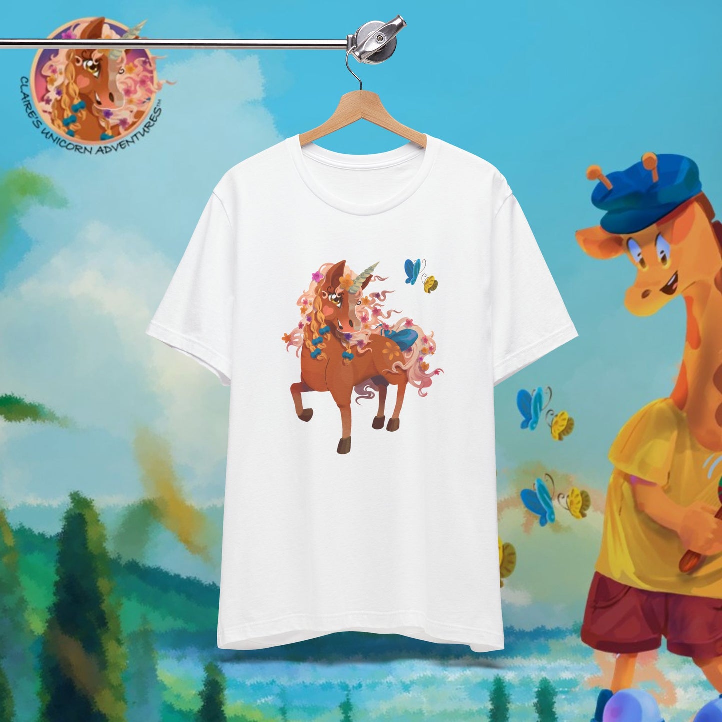 Gwenhwyer Unisex Jersey Short Sleeve Tee