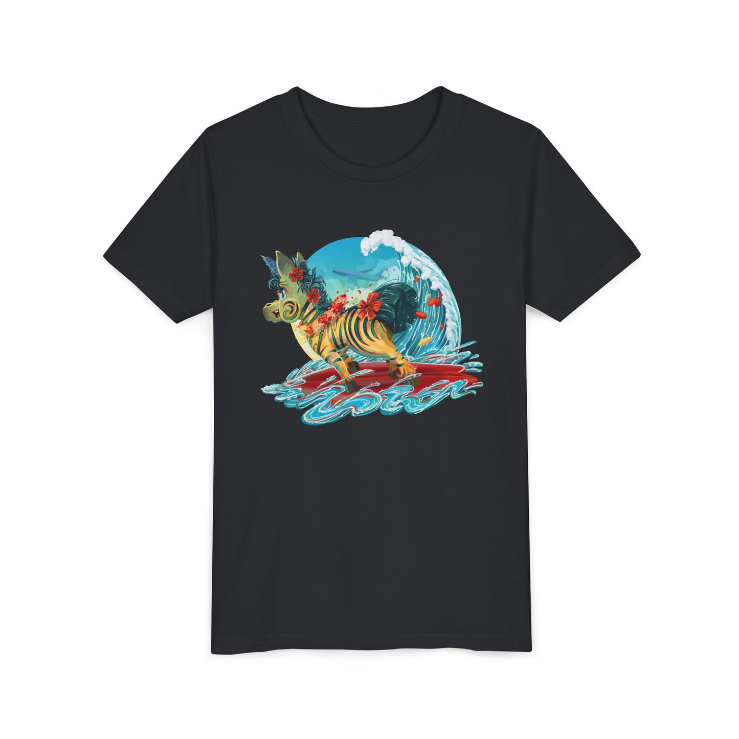 LeeNeigh's Surfing Adventure Kid's T-shirt