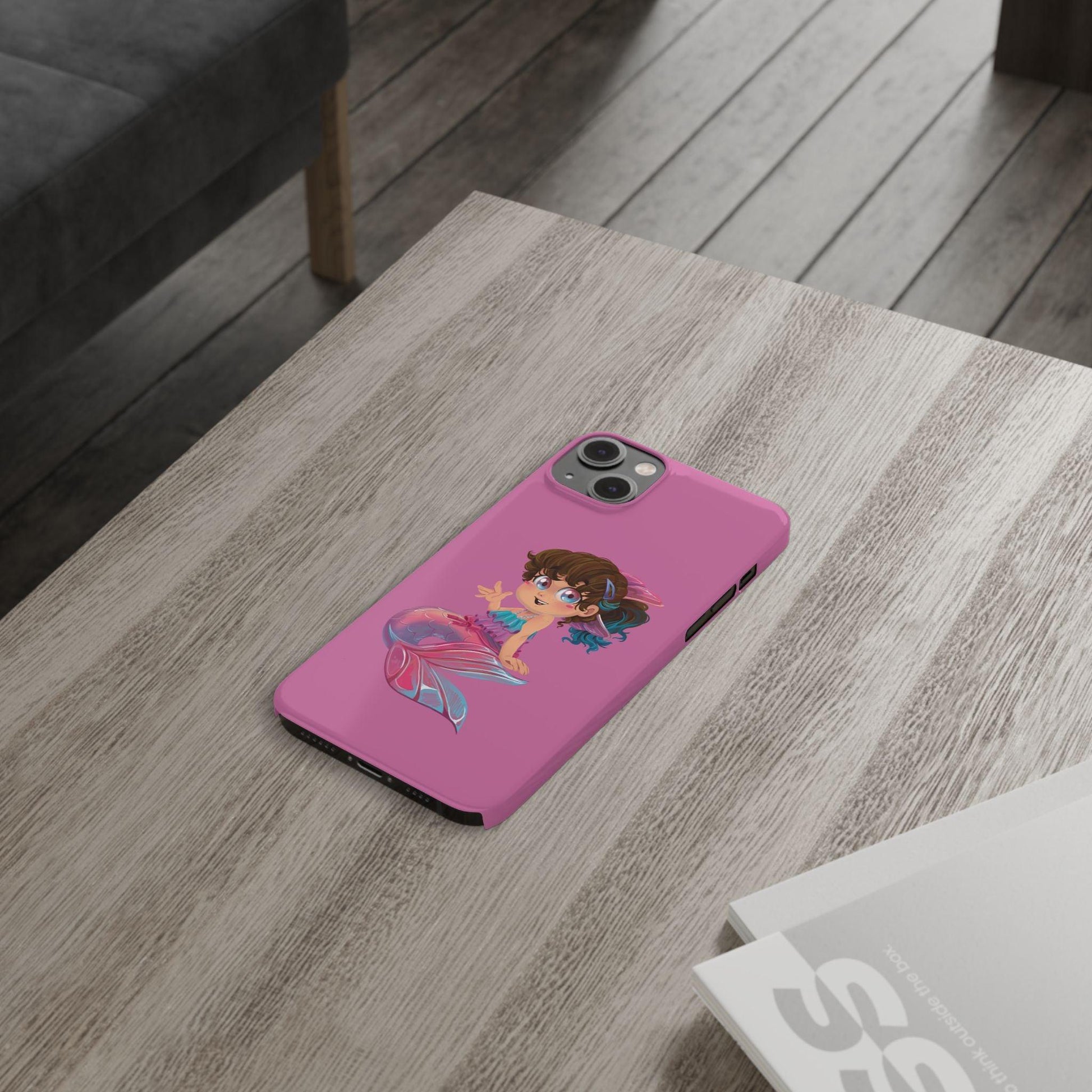 Slim Phone Cases - Claires Unicorn Adventures