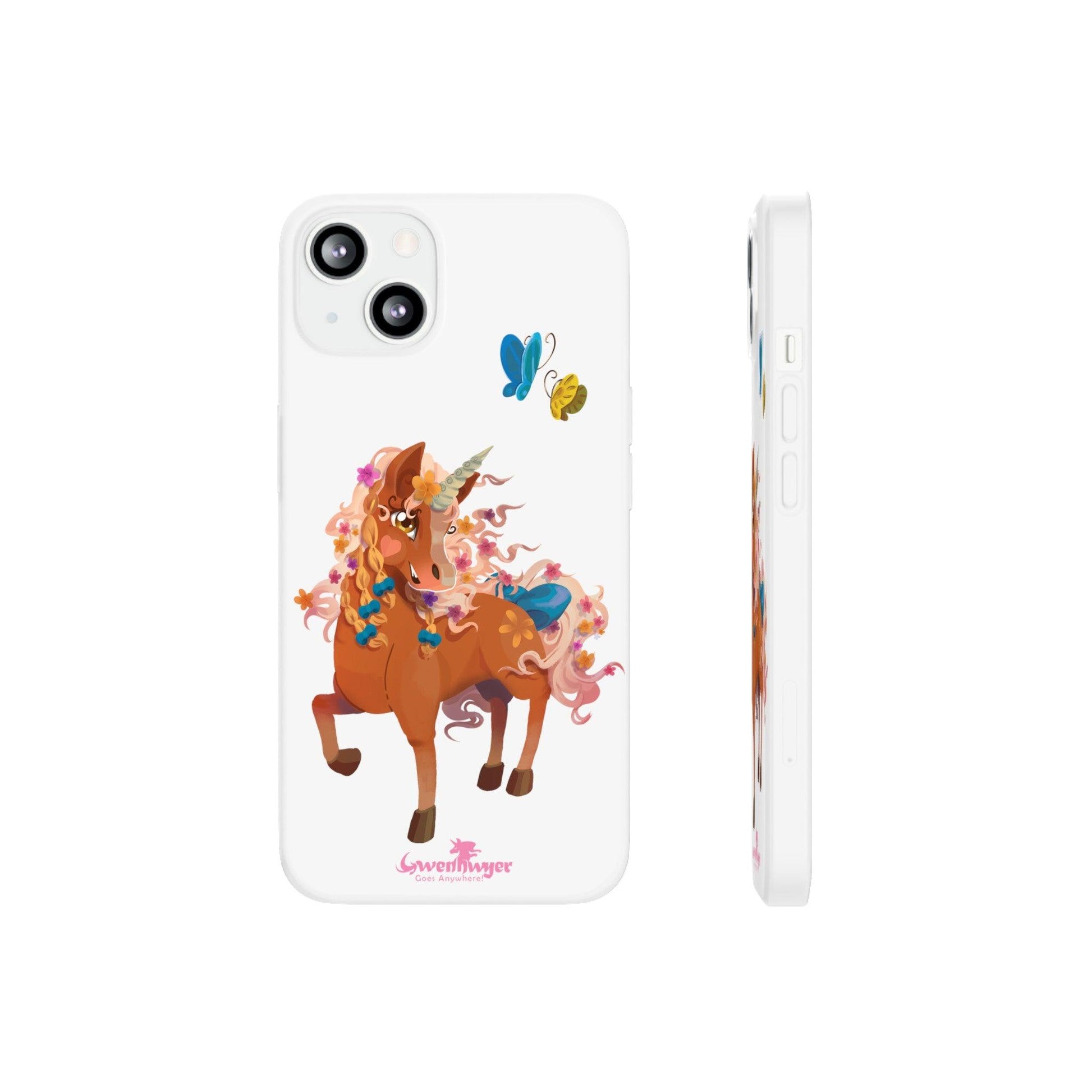 Gwenhwyer Flexi Case - Claires Unicorn Adventures