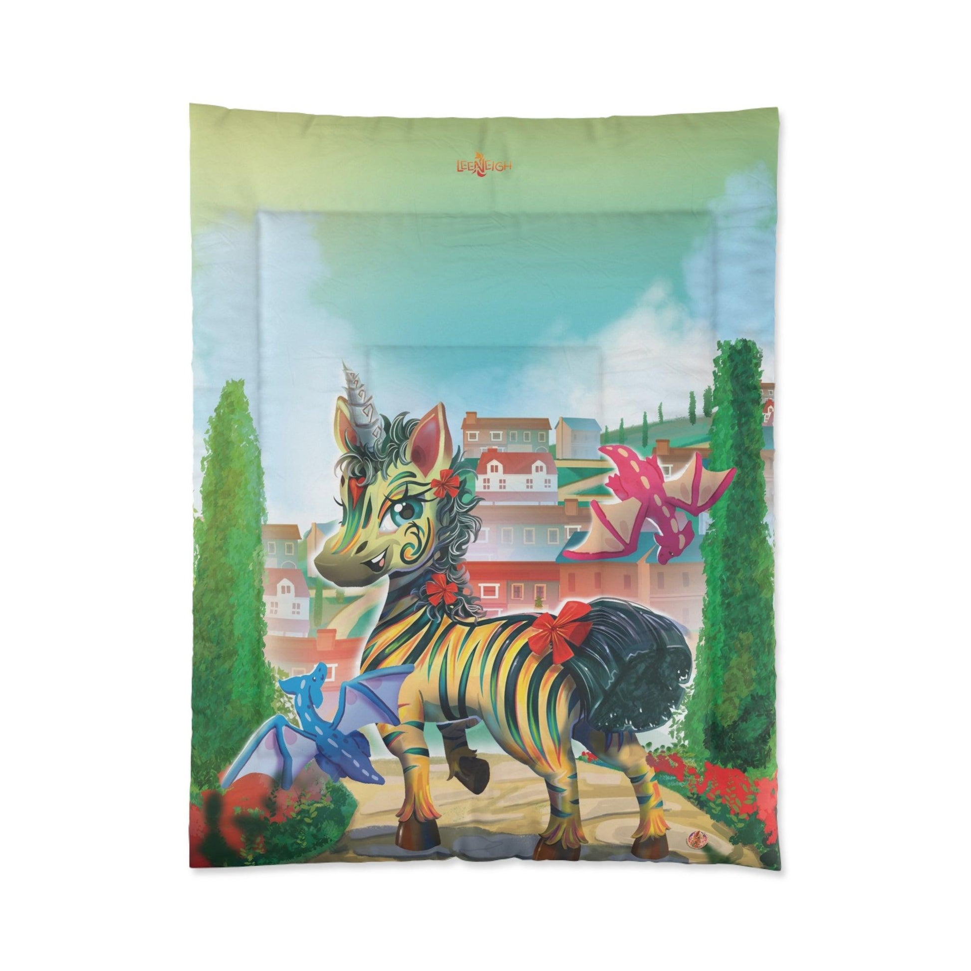 LeeNeigh Classic Comforter - Claires Unicorn Adventures