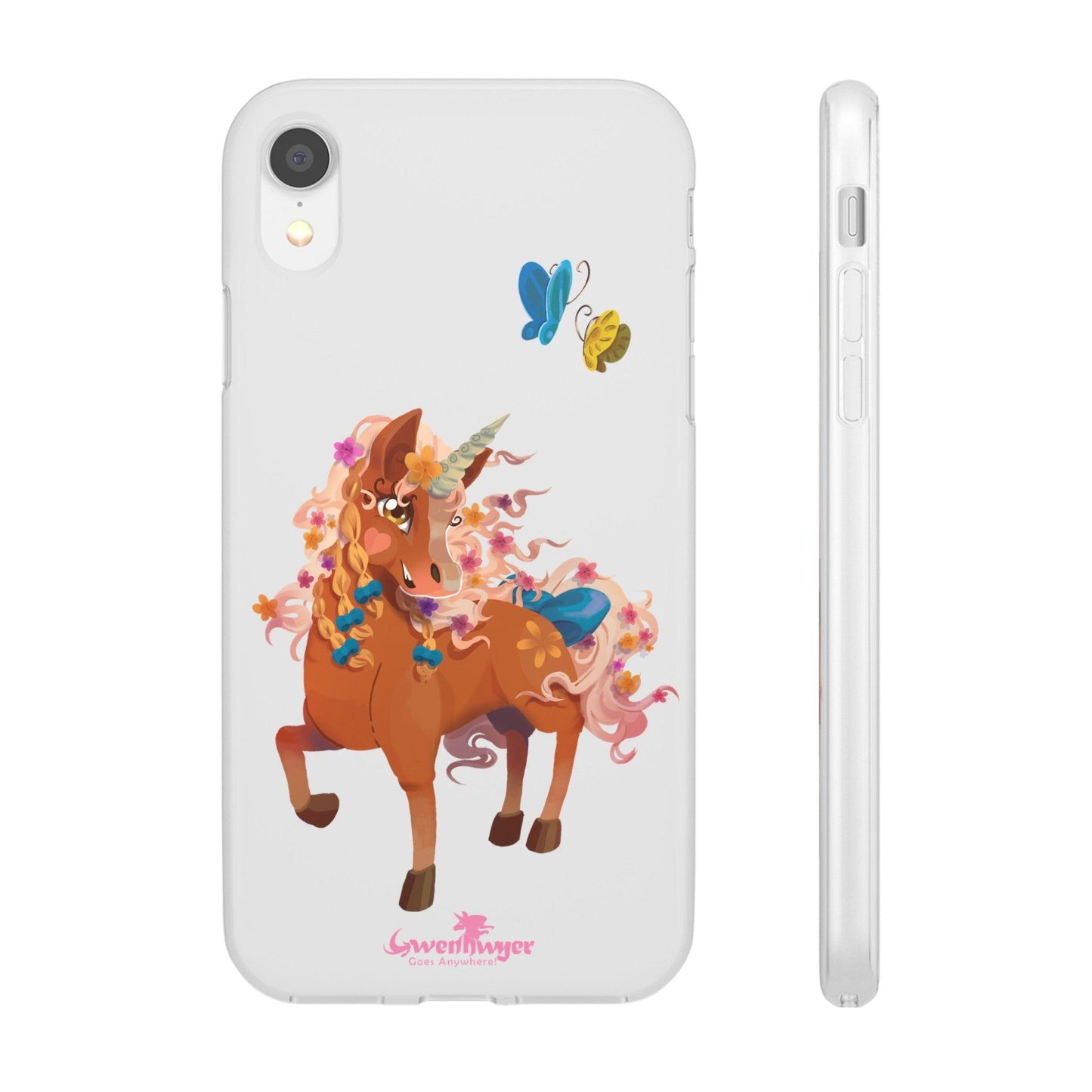 Gwenhwyer Flexi Case - Claires Unicorn Adventures