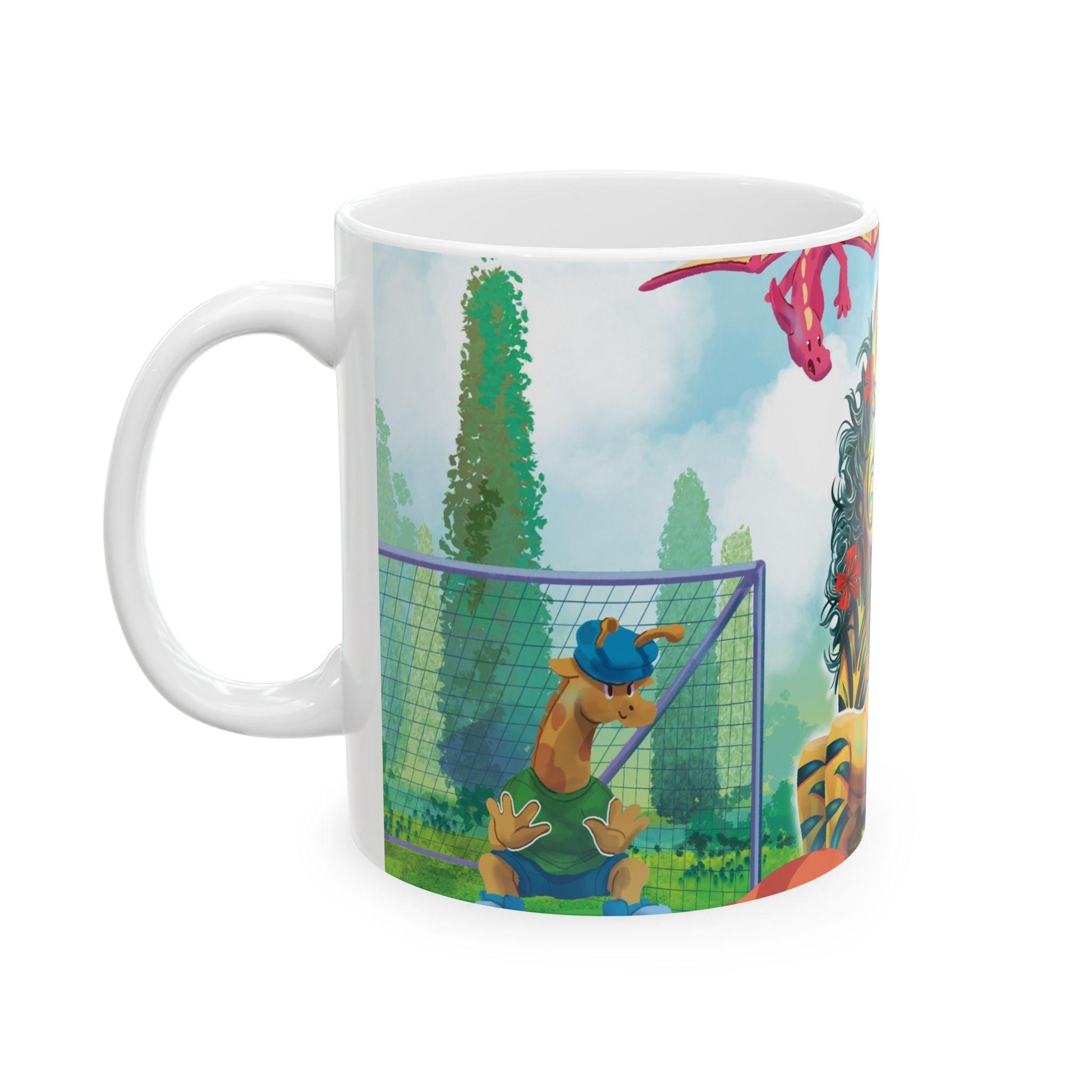 Ceramic Mug, (11oz, 15oz) - Claires Unicorn Adventures