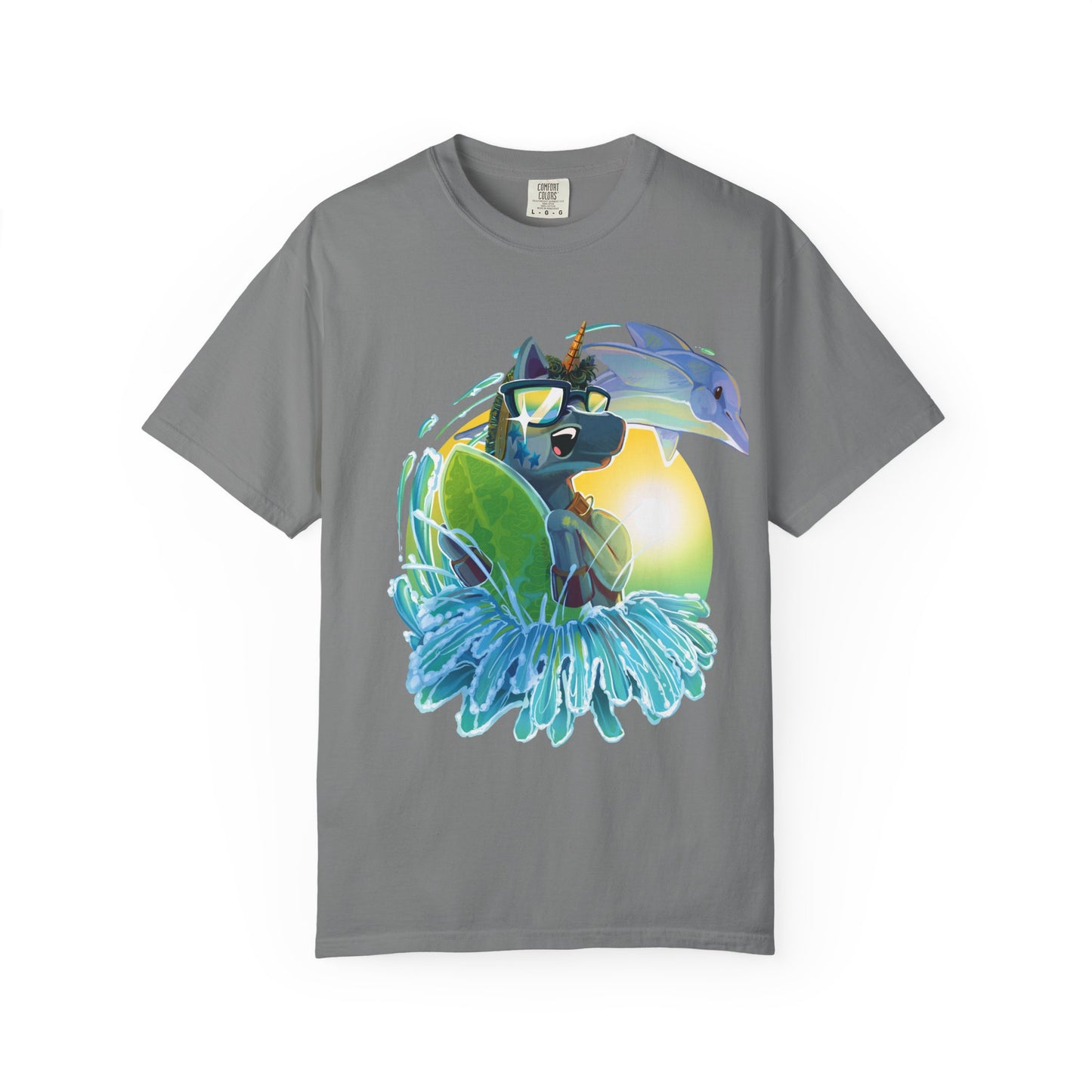 Arty Goes Surfing Unisex T-Shirt