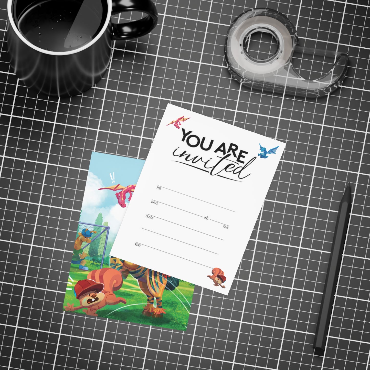 LeeNeigh Party Invitation Postcard Bundles (envelopes not included)