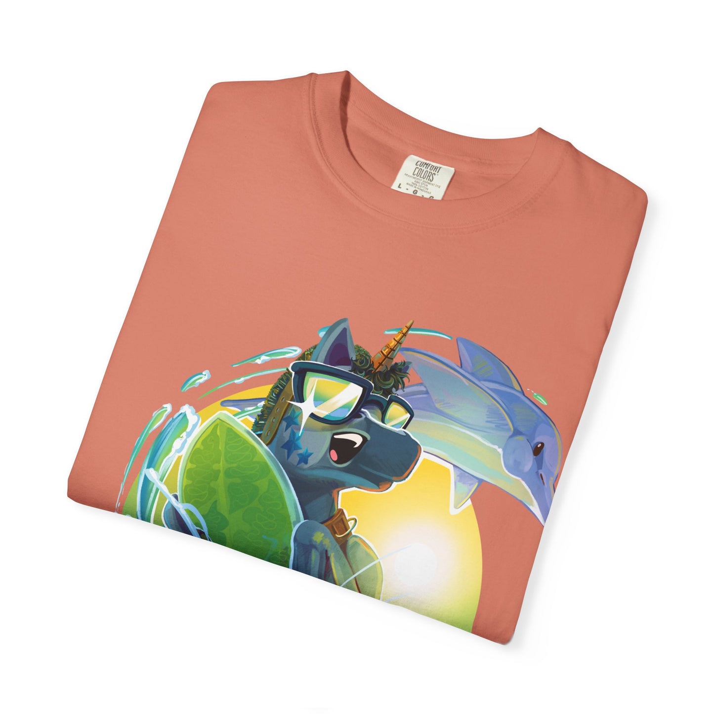 Arty Goes Surfing Unisex T-Shirt