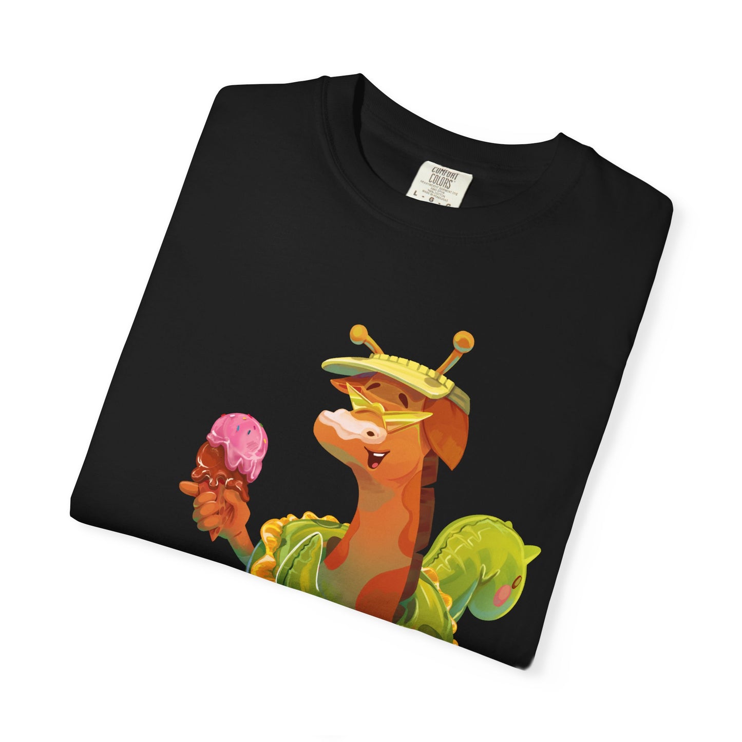 Clippity Clop Giraffe in a Pool Unisex T-shirt